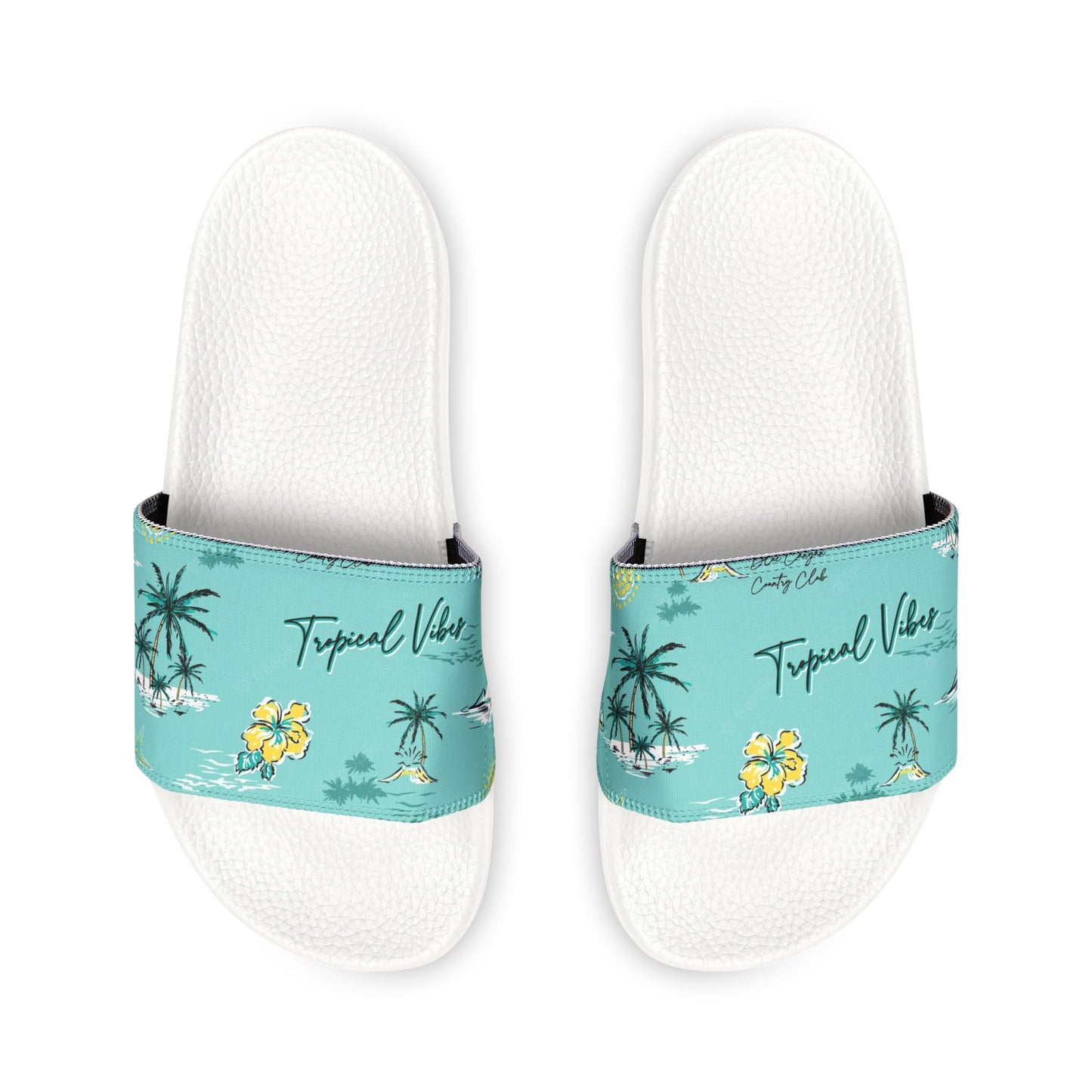 "Tropical Vibes" Men's Beach Sandals - Island Vibes For Life