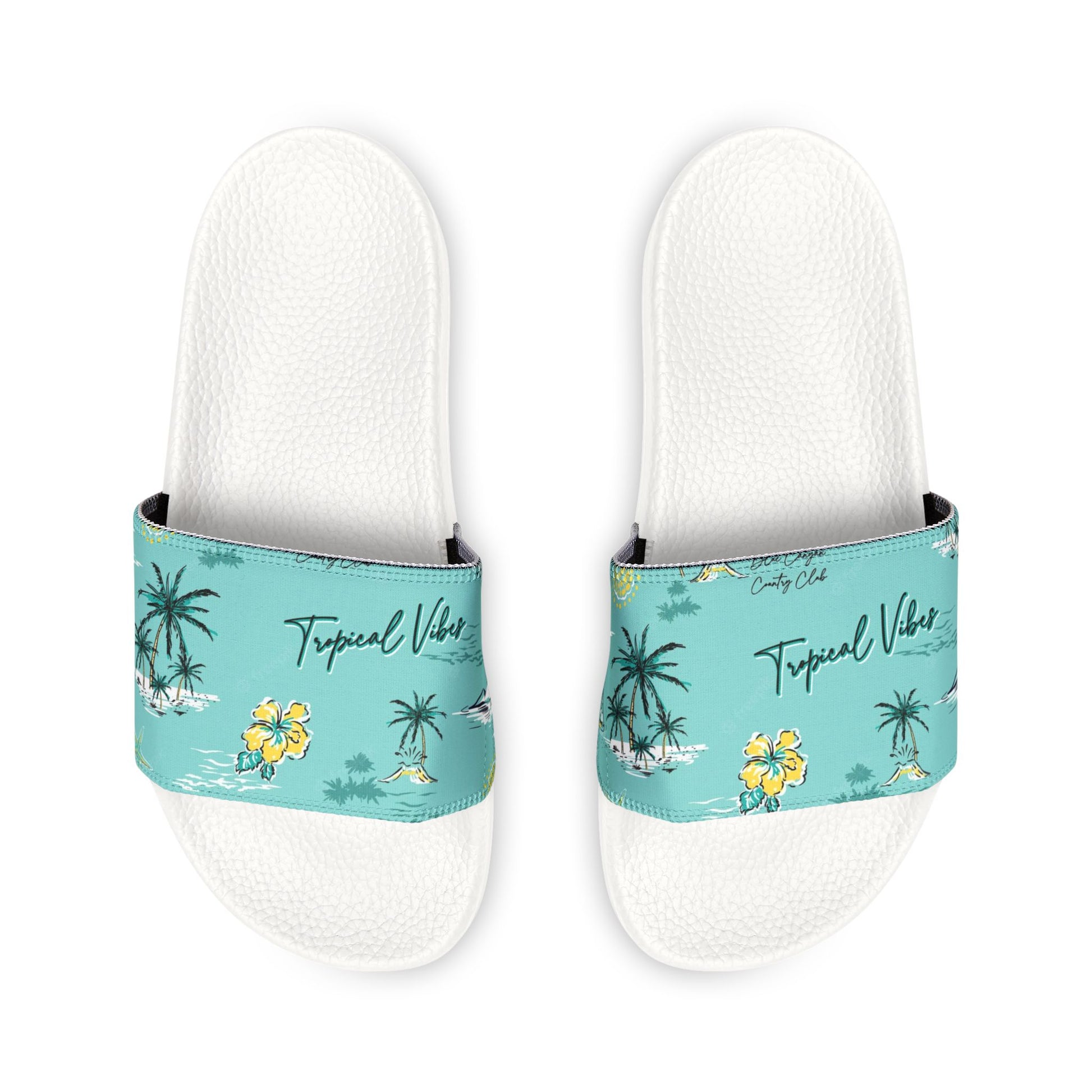 "Tropical Vibes" Men's Beach Sandals - Island Vibes For Life