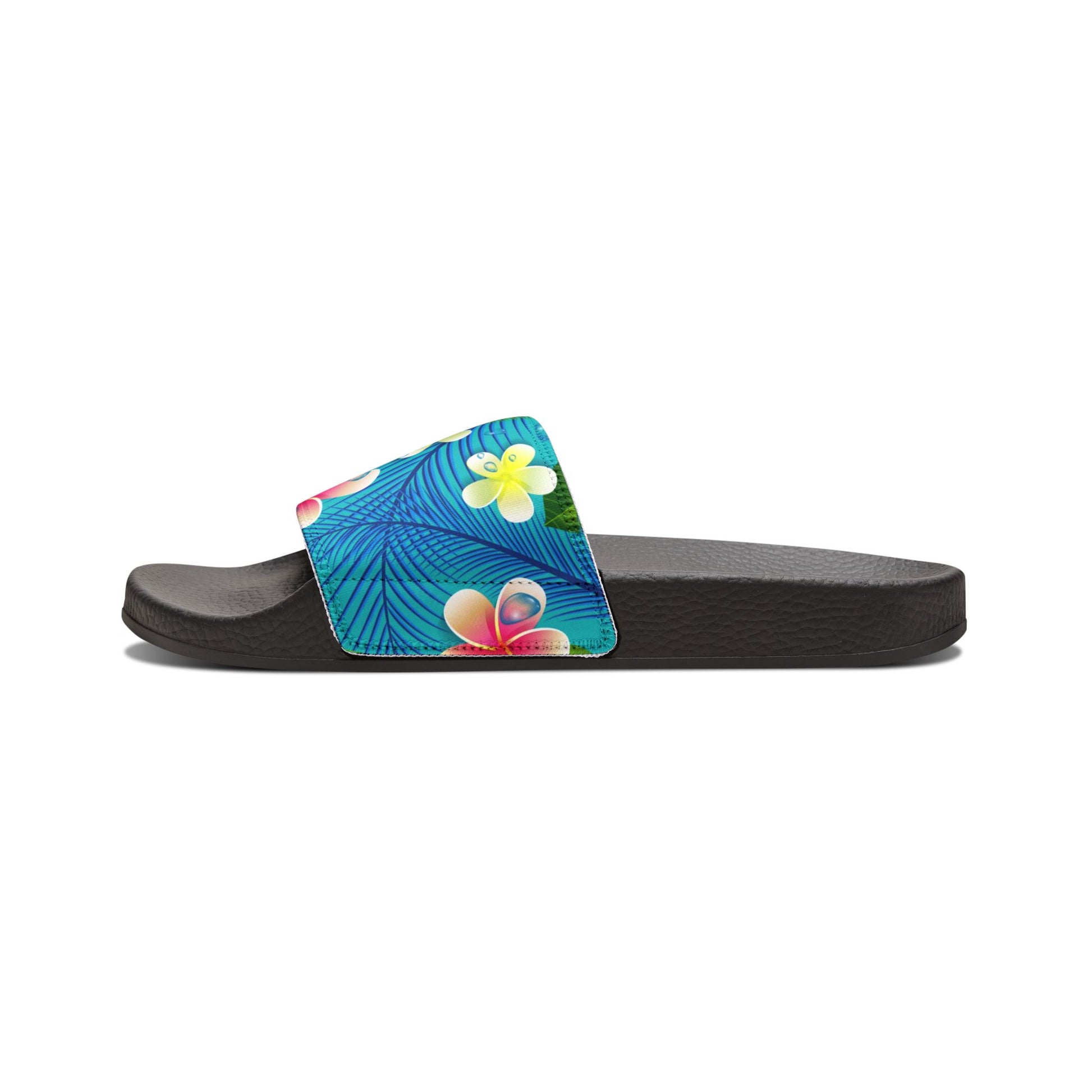 "Lush Jungle" Men's Beach Sandals - Island Vibes For Life