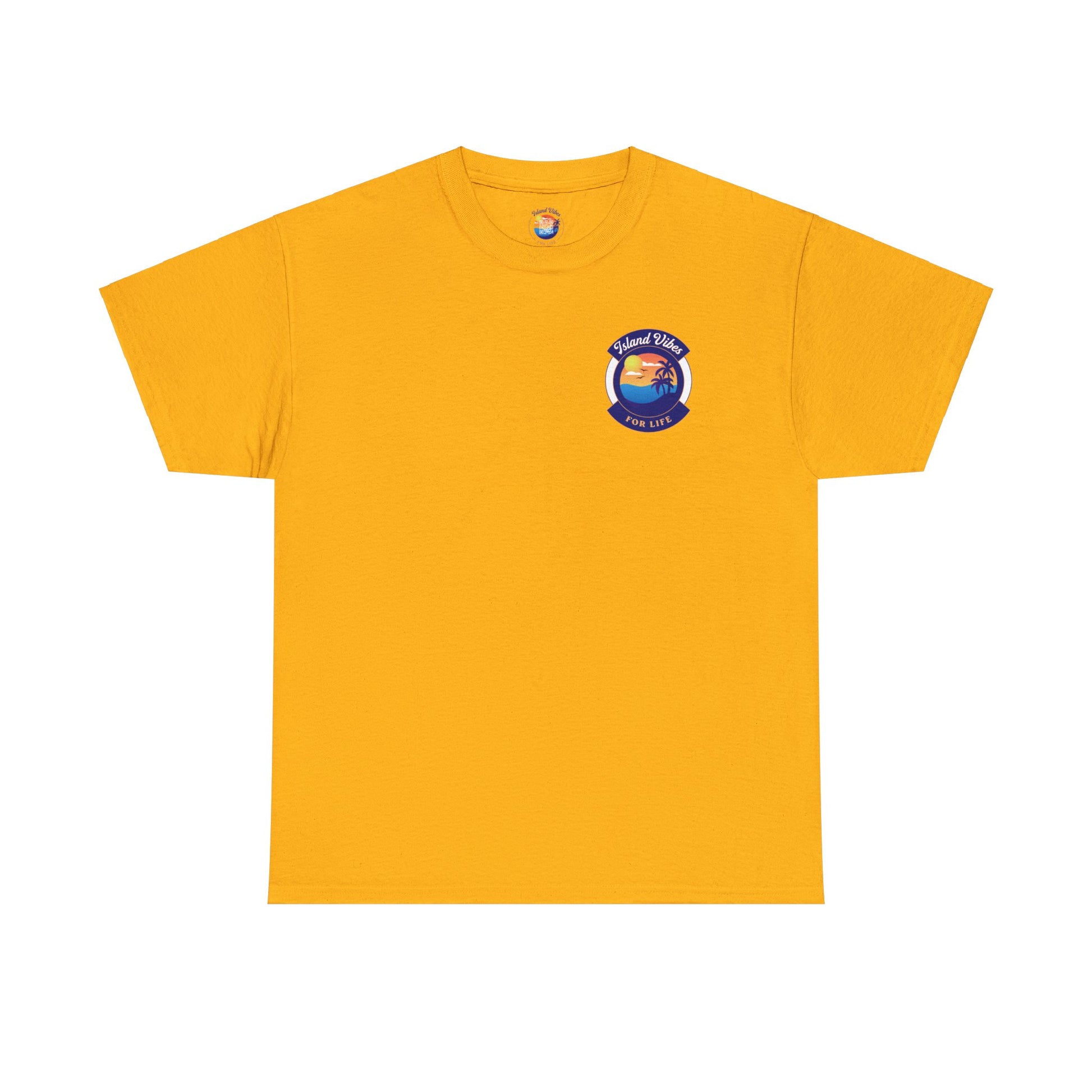 Island Vibes For Life Heavy Cotton Tee - Island Vibes For Life