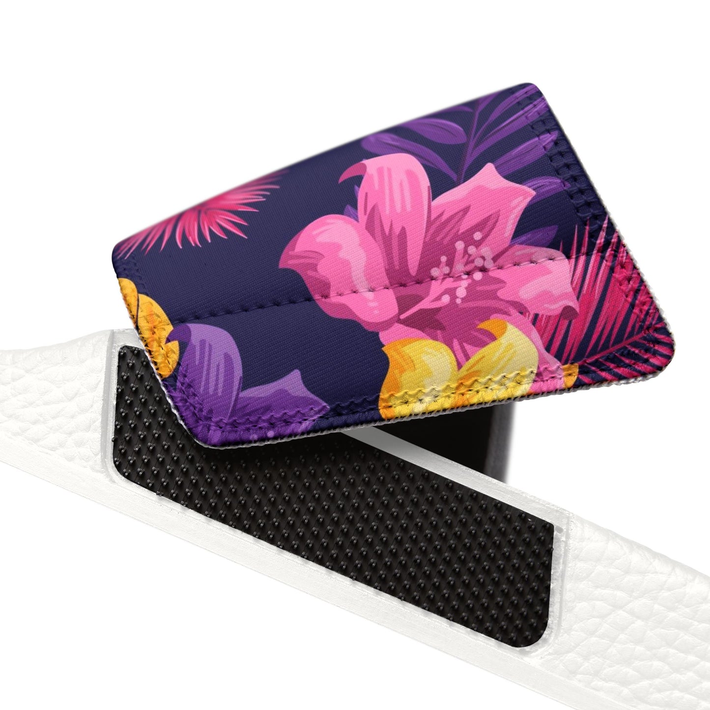 "Paradise Blooms" Men's Beach Sandals - Island Vibes For Life