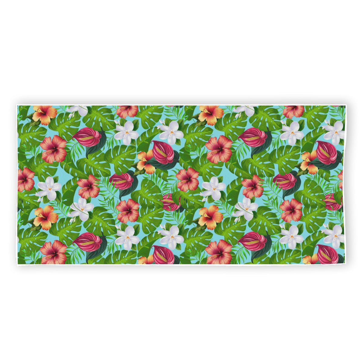 "Jungle Odyssey: Celadon Blue" Beach Towel -From $29.99!