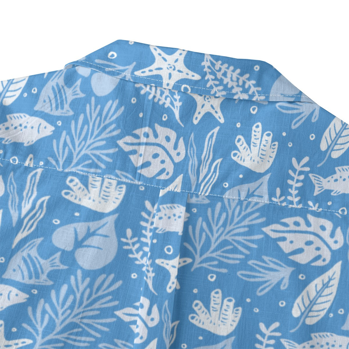 "Marine Marvels" Hawaiian Shirt - 100% Cotton