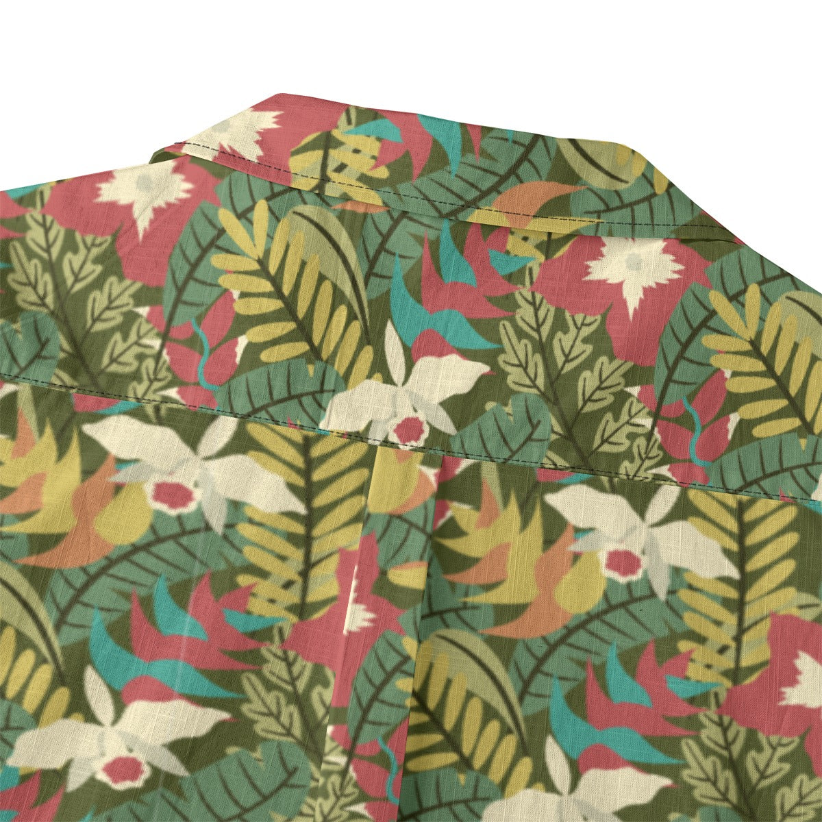"Verde Vista" Hawaiian Shirt - 100% Cotton