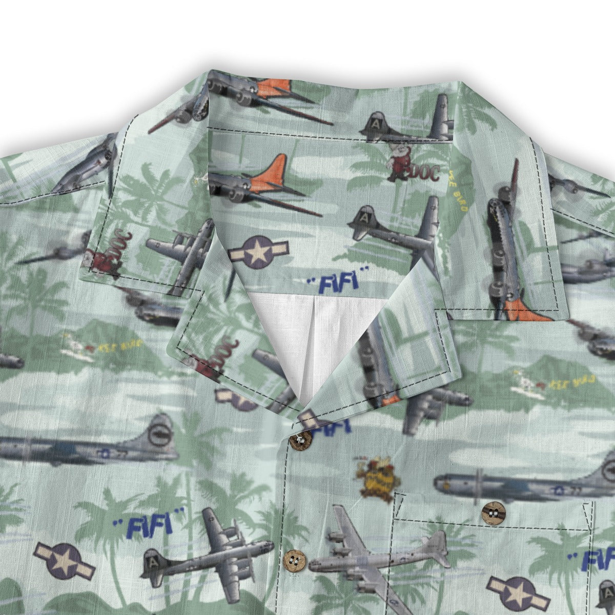 "B-29 Tribute" Hawaiian Shirt 100% Cotton!