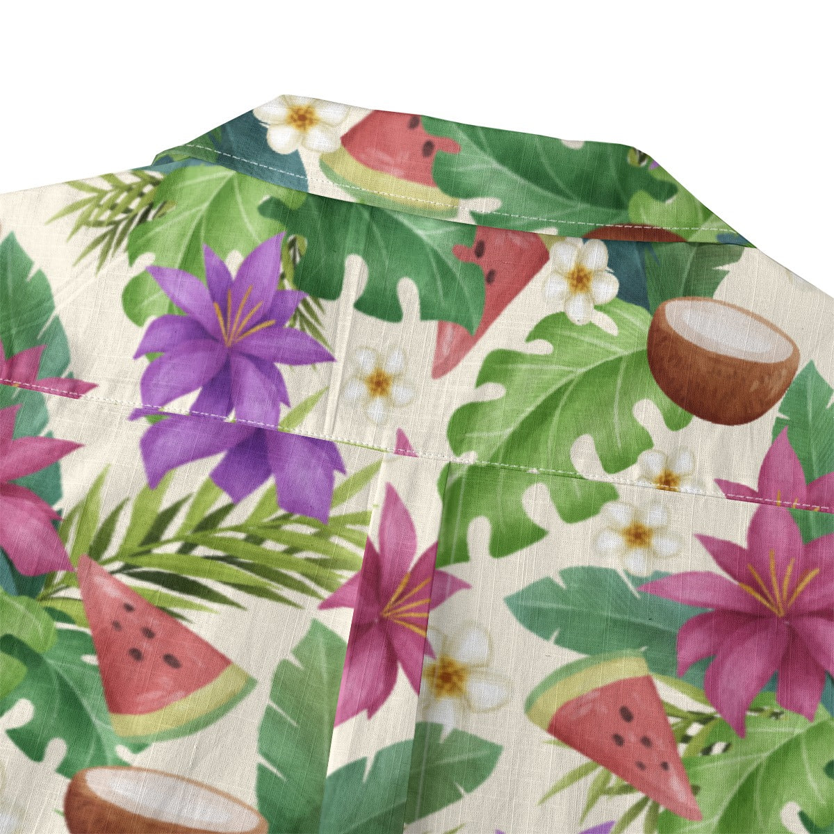 "Exotic Fruit Blossom" Hawaiian Shirt - 100% Cotton