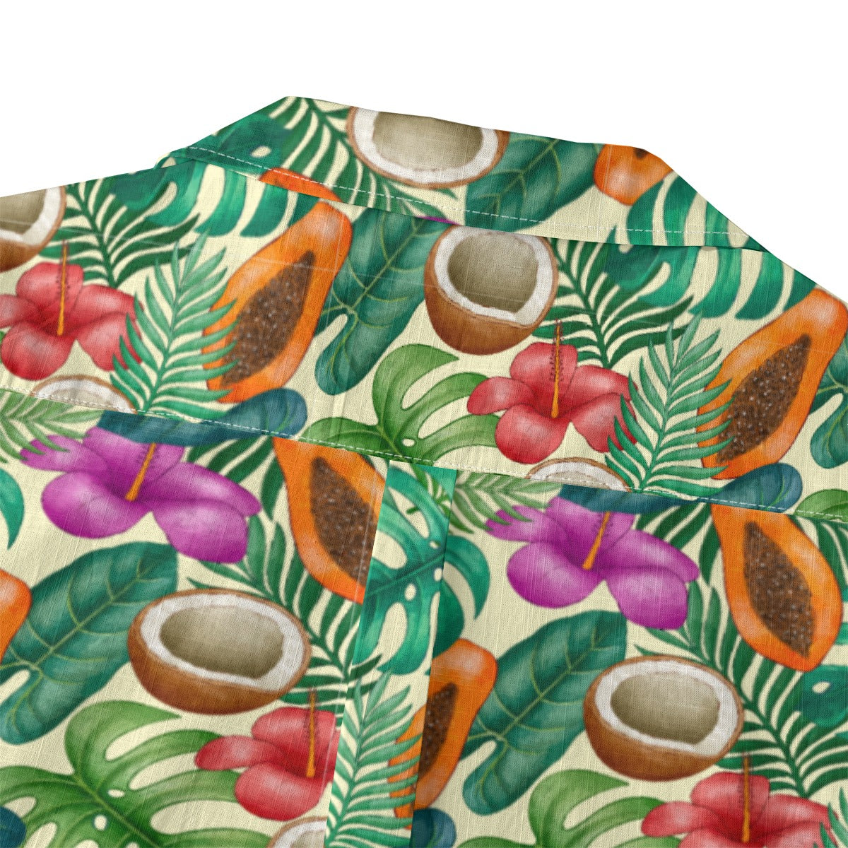 "Island Extravaganza" Hawaiian Shirt - 100% Cotton
