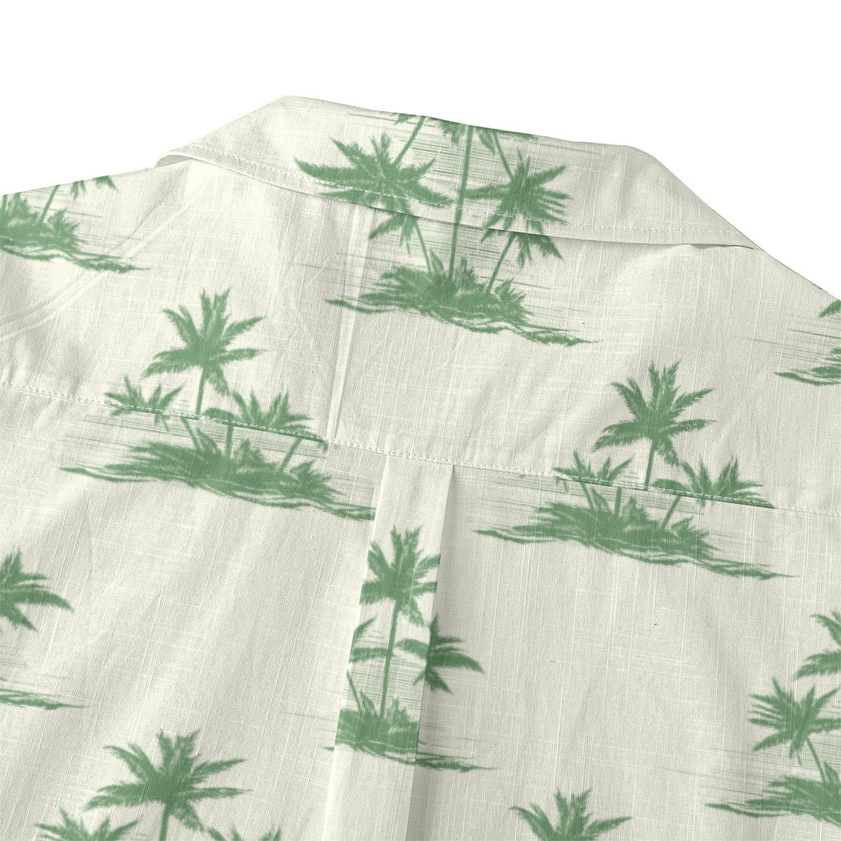 "Three Palm Island" Hawaiian Shirt - 100% Cotton