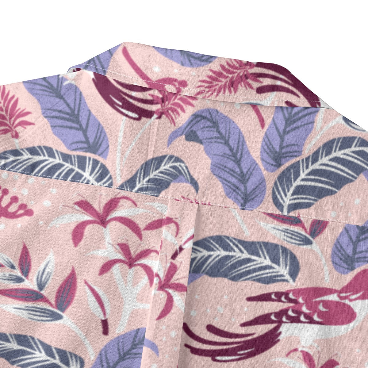 "Tropical Avian Whispers" Hawaiian Shirt - 100% Cotton