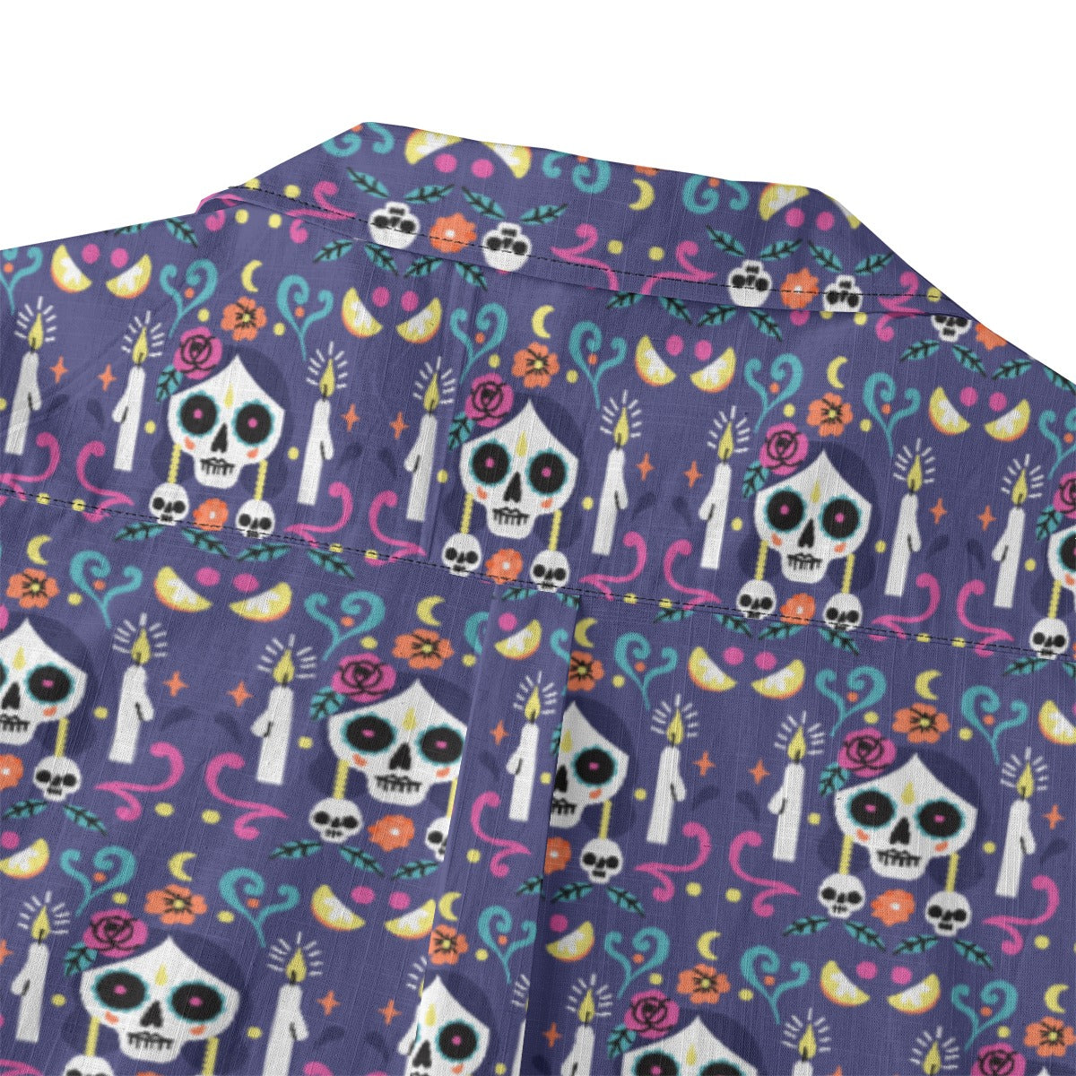 “Noches de Recuerdo” Día de Muertos Cotton Celebration Shirt