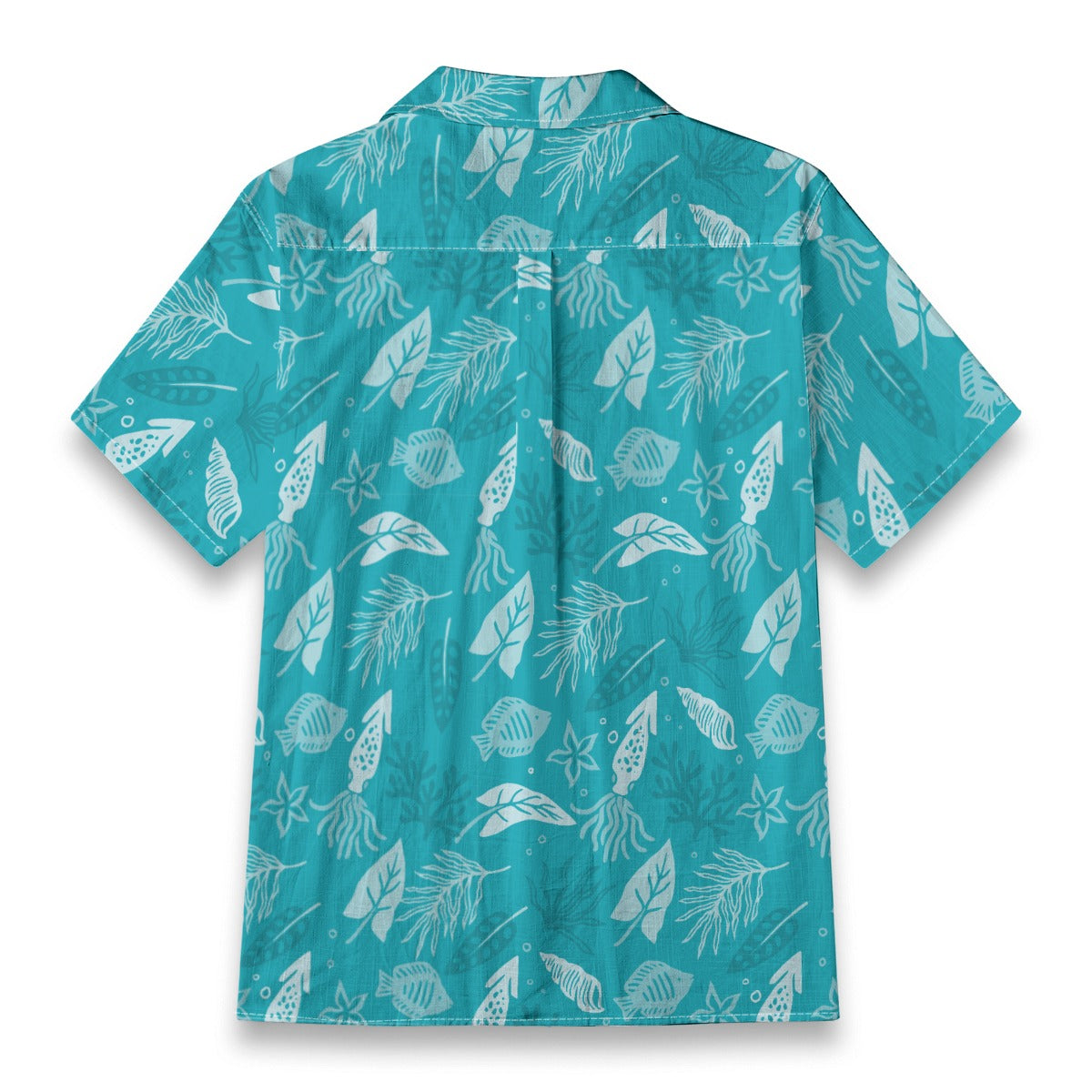 "Seaside Serenade" Hawaiian Shirt - 100% Cotton