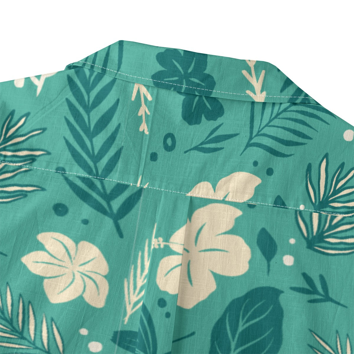 "Tropical Whispers" Hawaiian Shirt - 100% Cotton