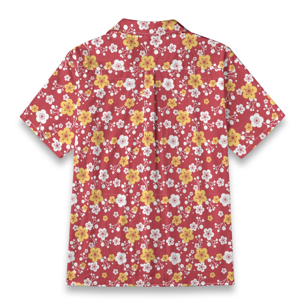 "Plum Crazy" Hawaiian Shirt - 100% Cotton