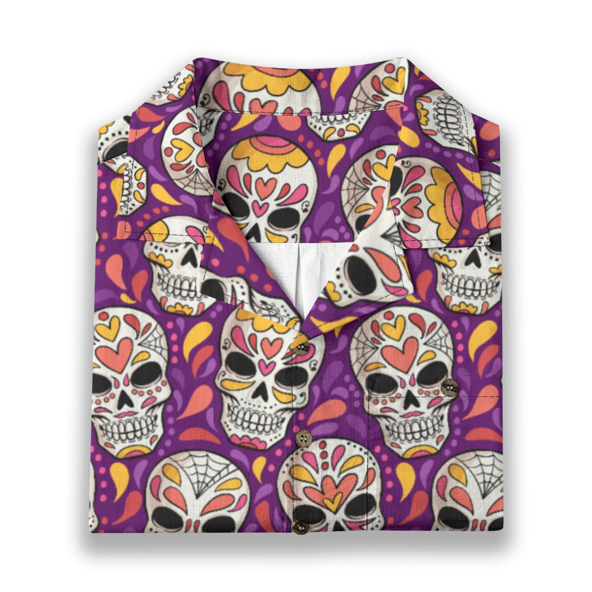 “Corazones Eternos” Día de Muertos Cotton Celebration Shirt