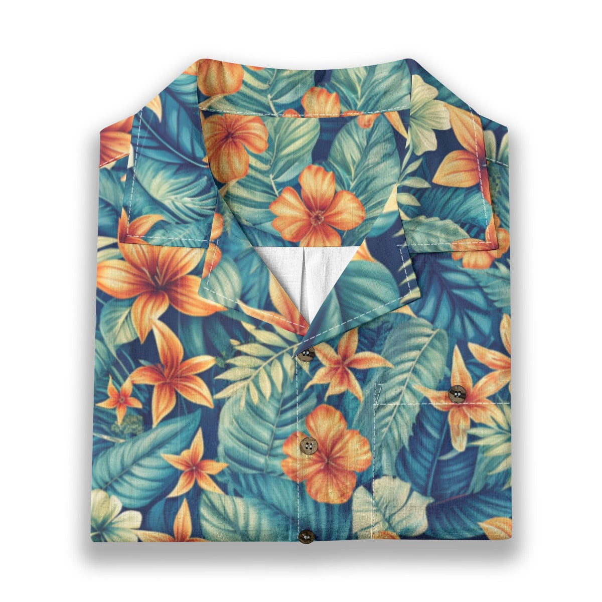"Kona Kaleidoscope" Hawaiian Shirt - 100% Cotton