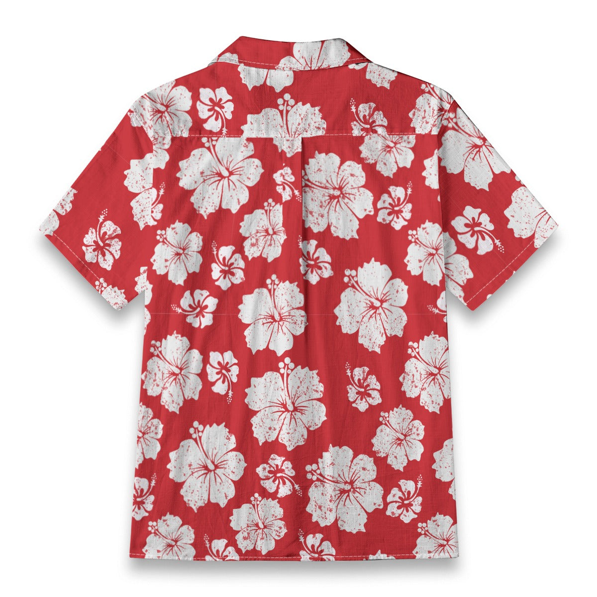 "Hibiscus Hues" Hawaiian Shirt - 100% Cotton