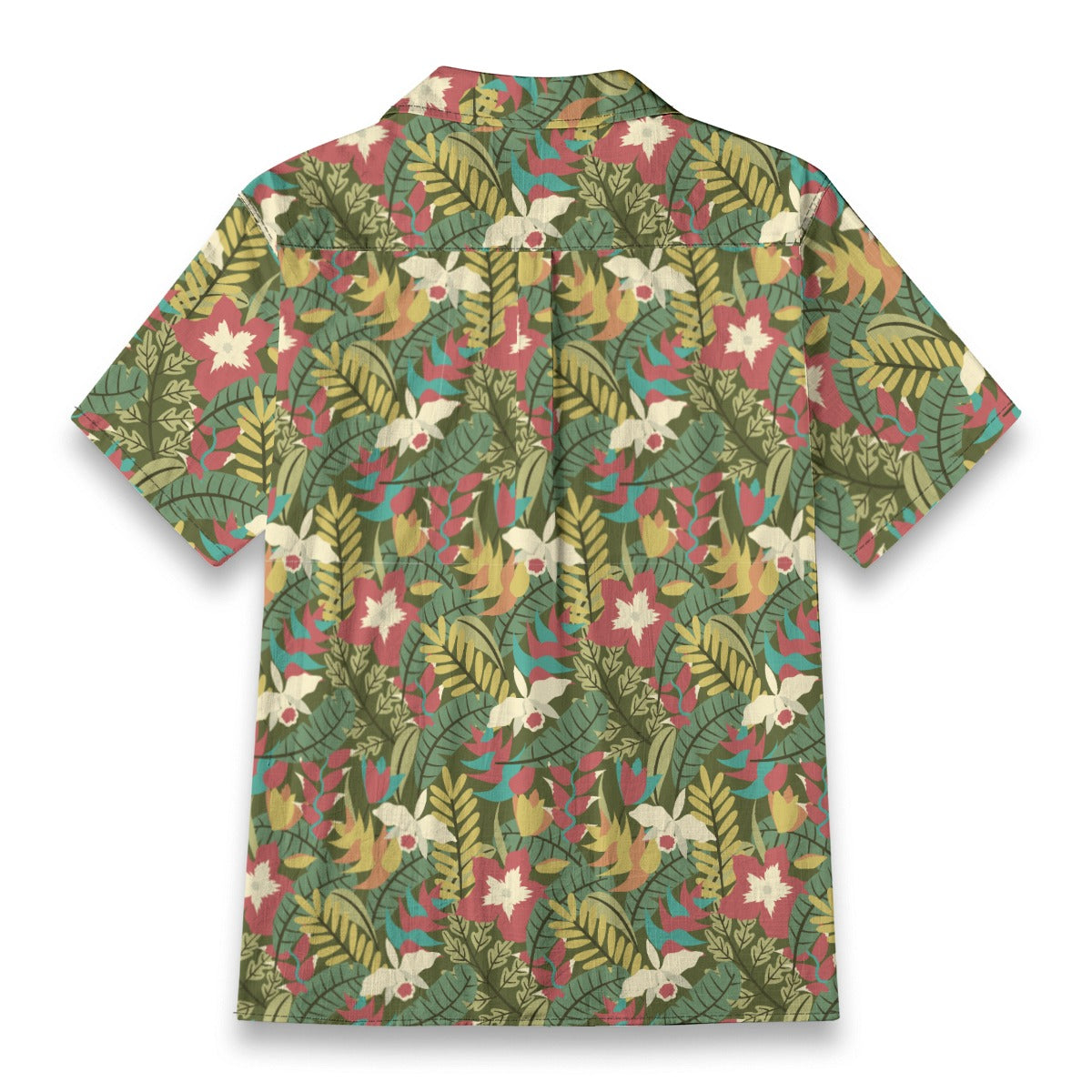 "Verde Vista" Hawaiian Shirt - 100% Cotton