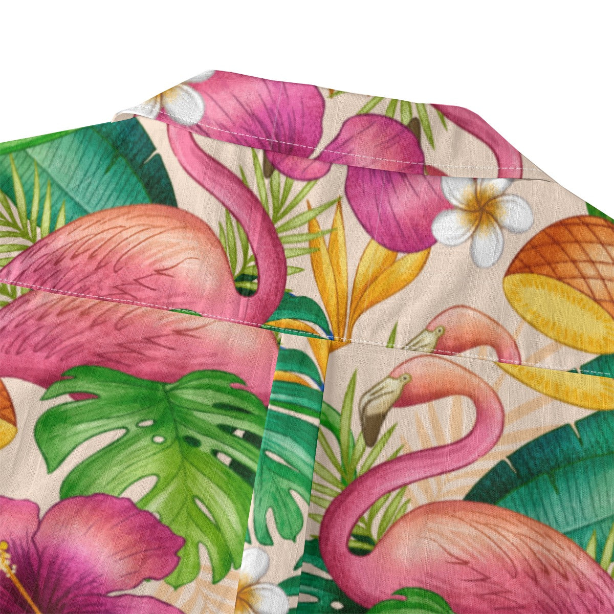 "Tropical Duo" Hawaiian Shirt - 100% Cotton