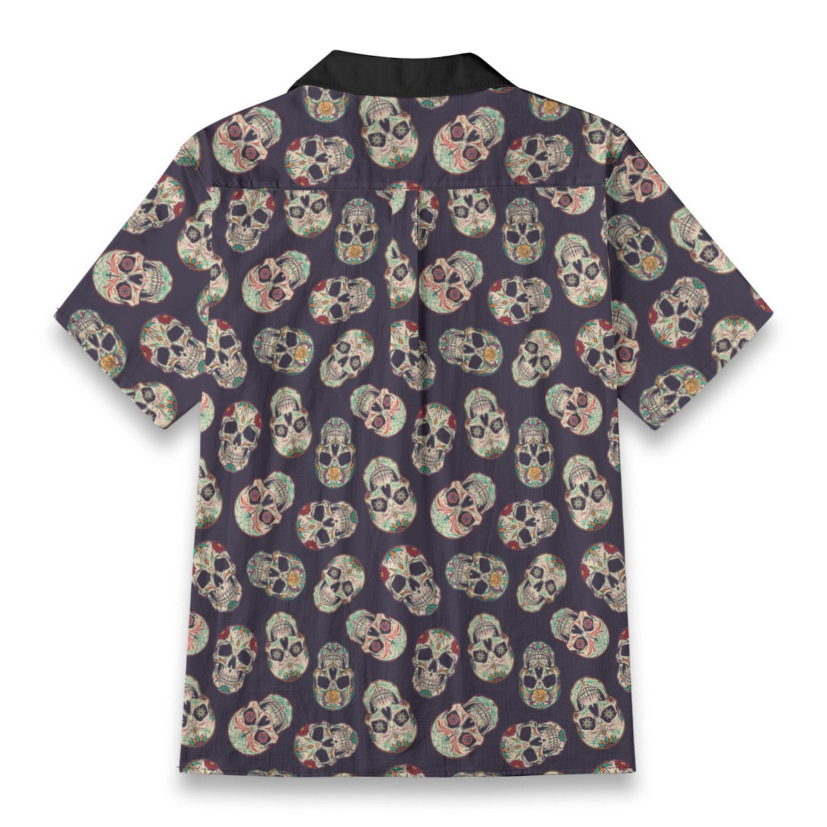 "Dia De Muertos Darkness" Cotton Celebration Shirt