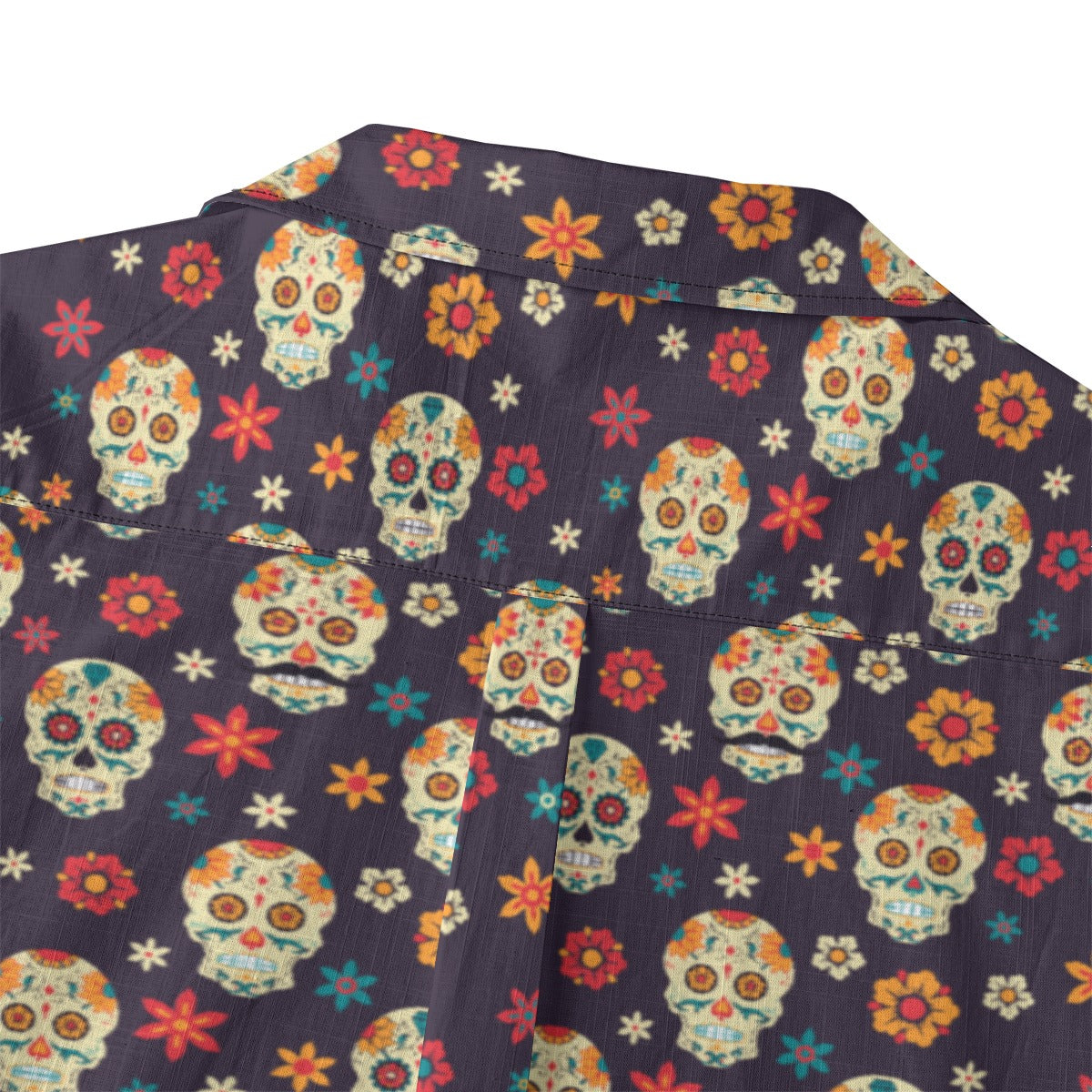 “Flores de Vida” Día de Muertos Cotton Celebration Shirt