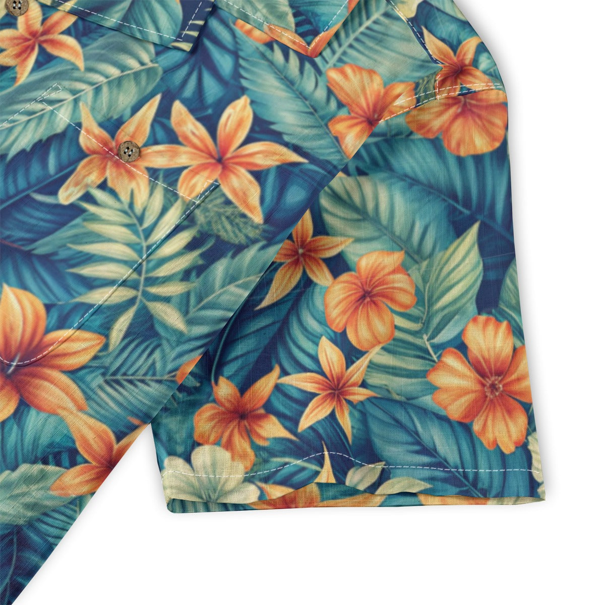 "Kona Kaleidoscope" Hawaiian Shirt - 100% Cotton