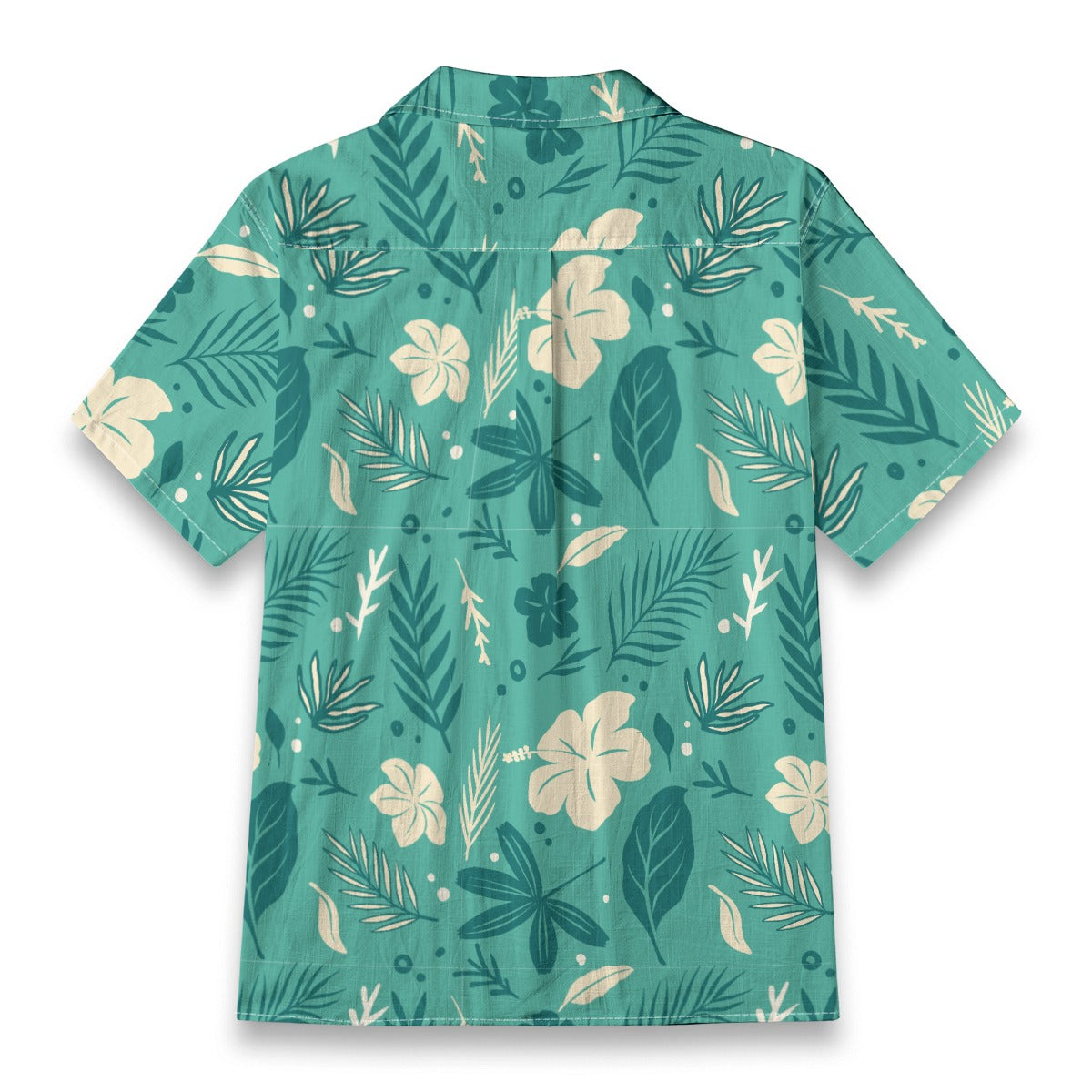 "Tropical Whispers" Hawaiian Shirt - 100% Cotton