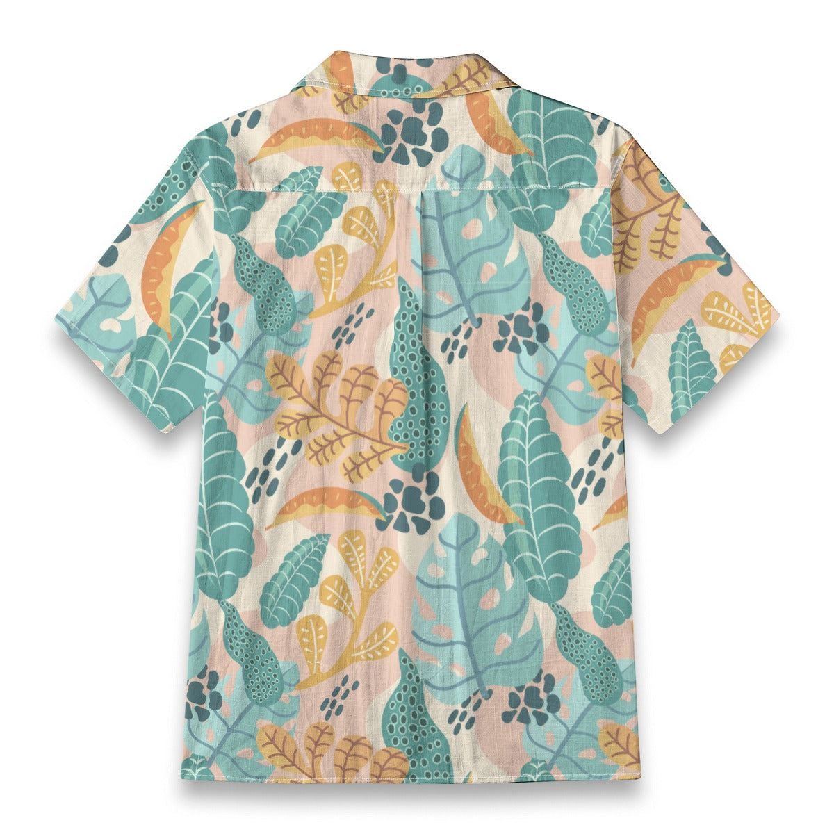 "Earthy Tropics Reverie" Hawaiian Shirt - 100% Cotton