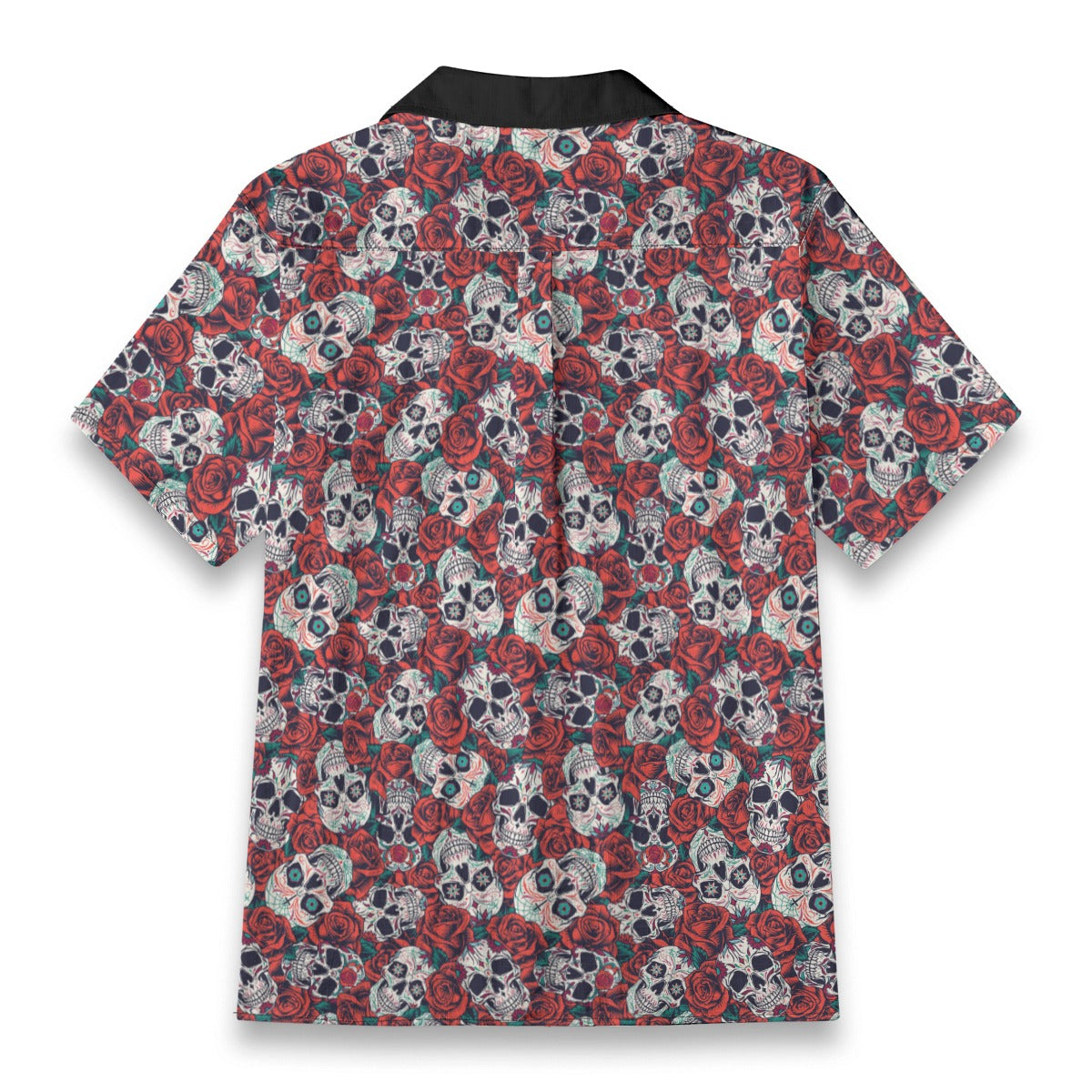 "Dia De Muertos in Roses" Cotton Celebration Shirt