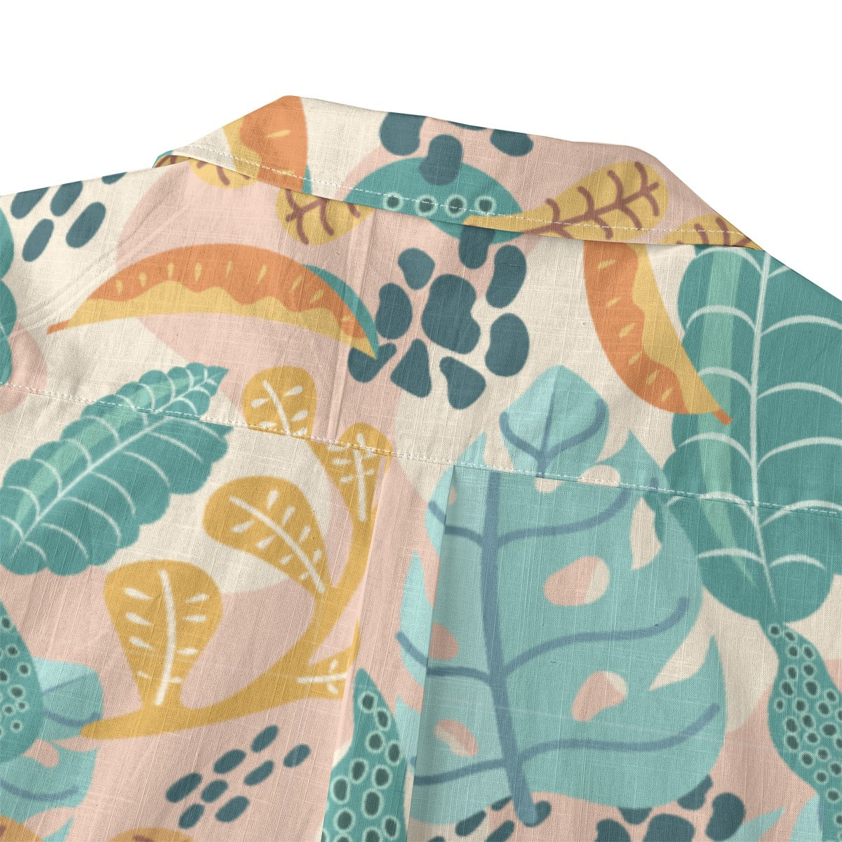 "Earthy Tropics Reverie" Hawaiian Shirt - 100% Cotton