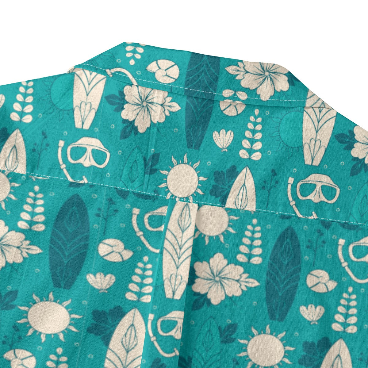 "Surf's Up! Dive Down!" Hawaiian Shirt - 100% Cotton