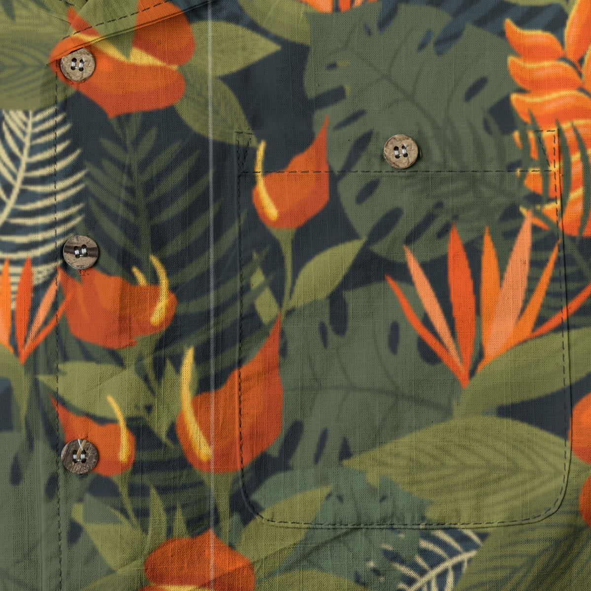 "Jungle Fever" Hawaiian Shirt - 100% Cotton