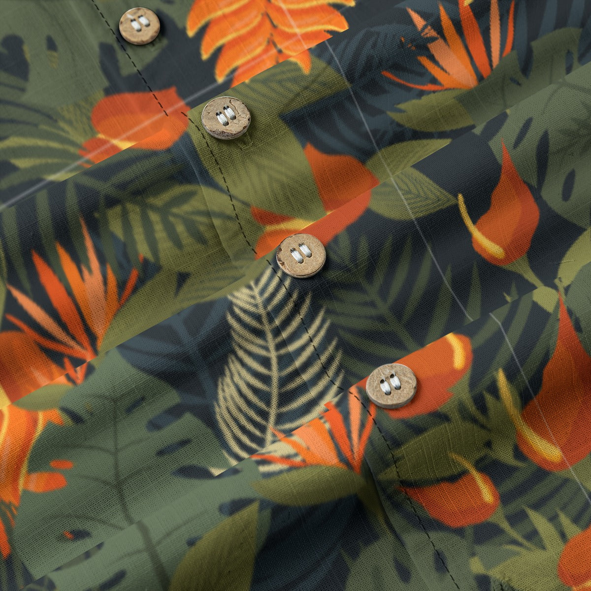 "Jungle Fever" Hawaiian Shirt - 100% Cotton