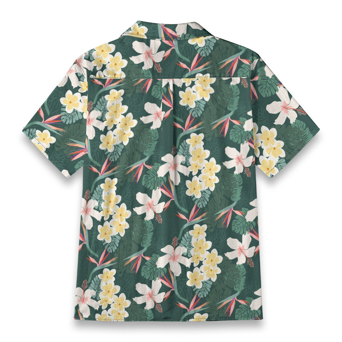 "Dark Allure" Hawaiian Shirt - 100% Cotton
