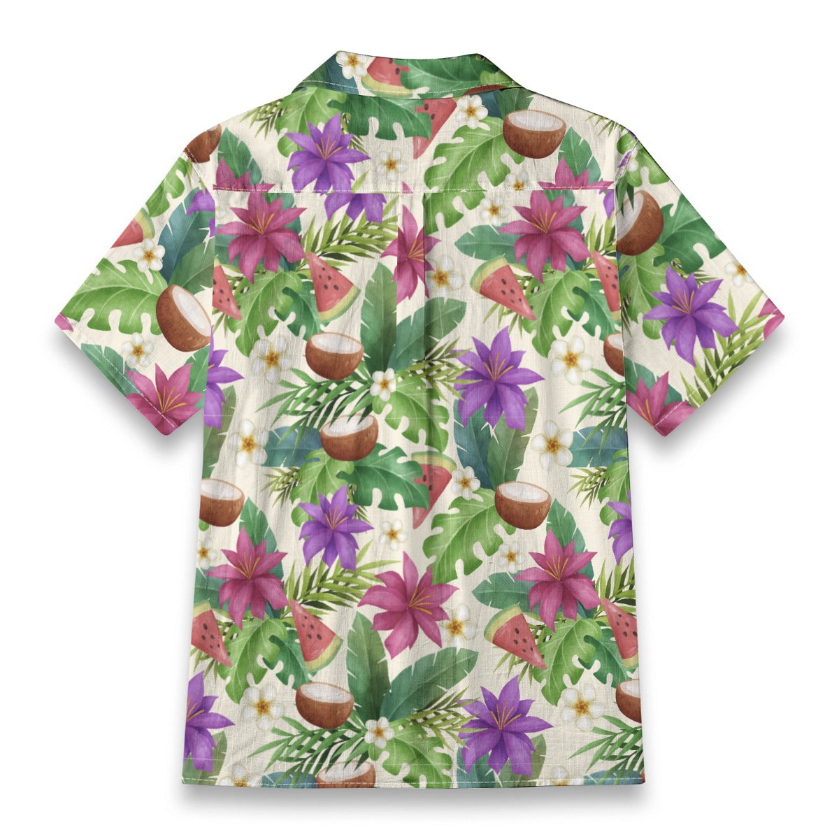 "Exotic Fruit Blossom" Hawaiian Shirt - 100% Cotton