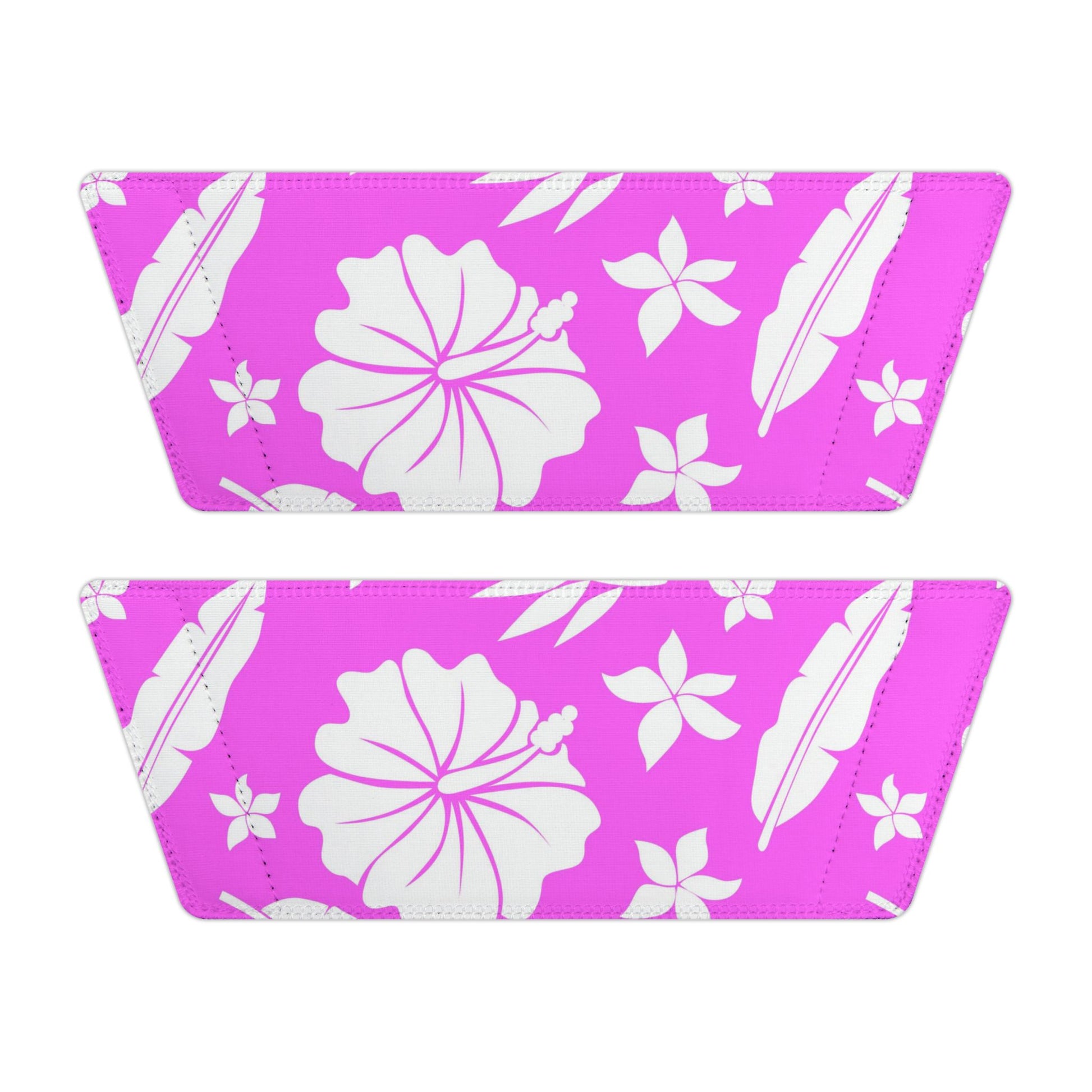 "White Hibiscus Escape" Women's Beach Sandals - Island Vibes For Life