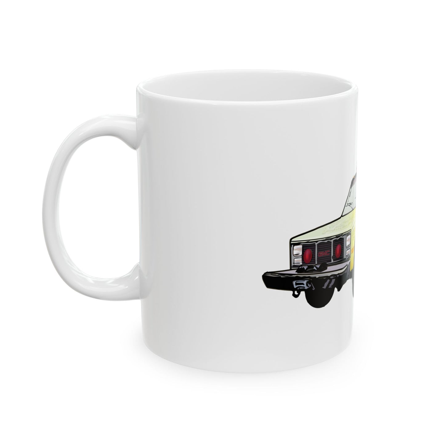 Chanute Era Crash Truck Ceramic Mug, (11oz, 15oz)
