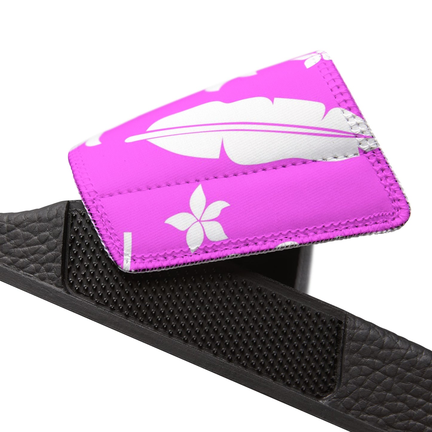 "White Hibiscus Escape" Women's Beach Sandals - Island Vibes For Life