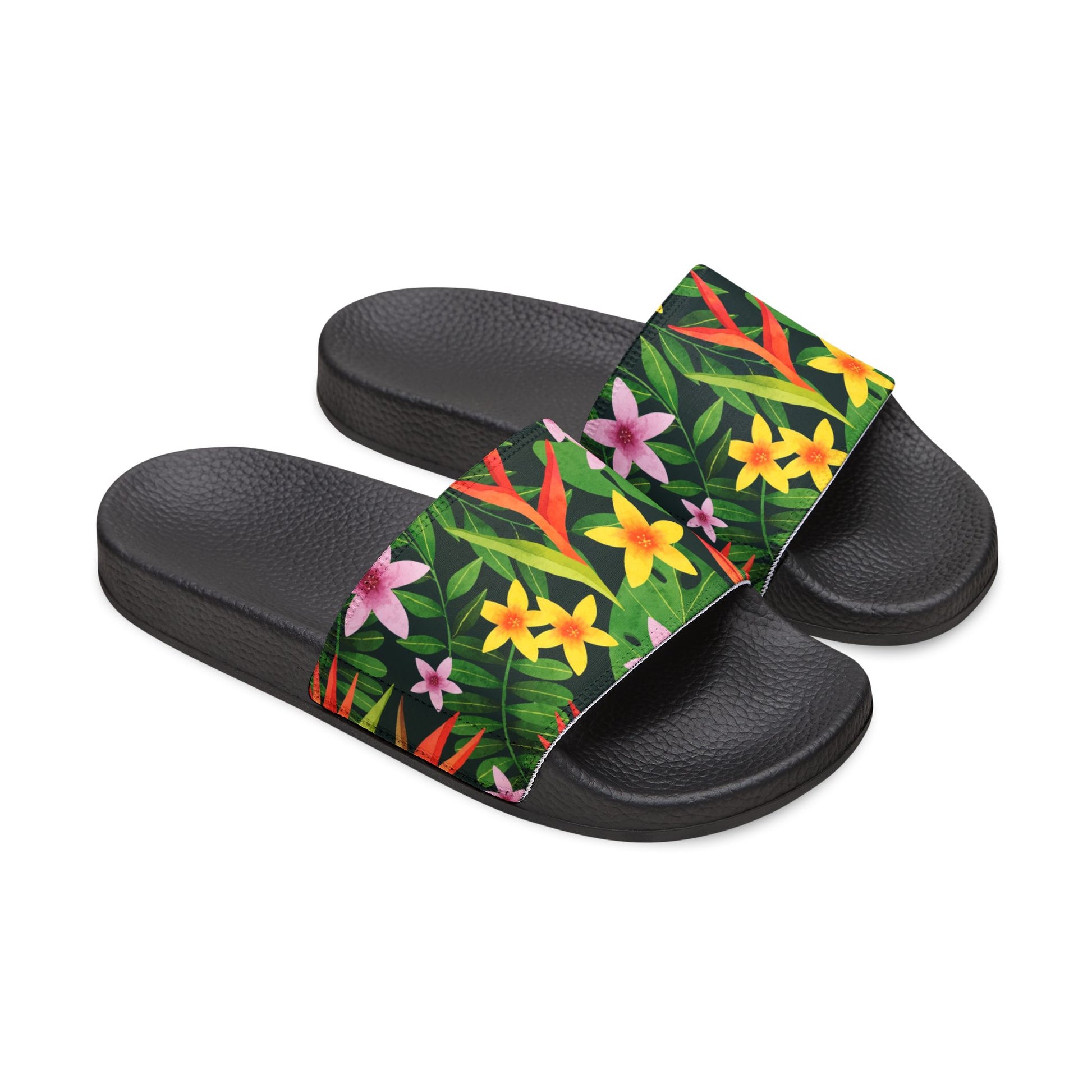 "Paradise Plume Delight" Women's Beach Sandals - Island Vibes For Life