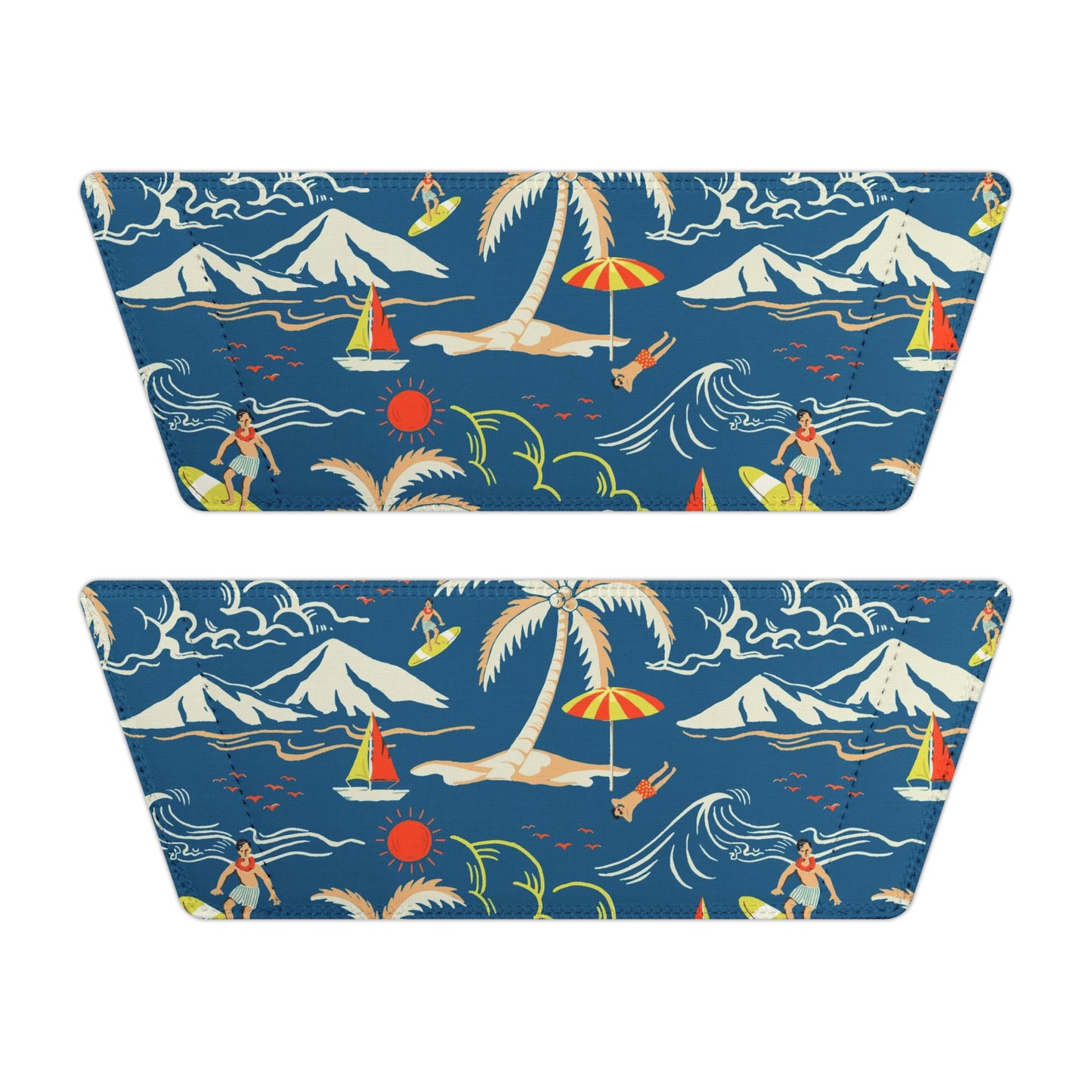 "Surfin', Sailin', and Tsunami" Women's Beach Sandals - Island Vibes For Life