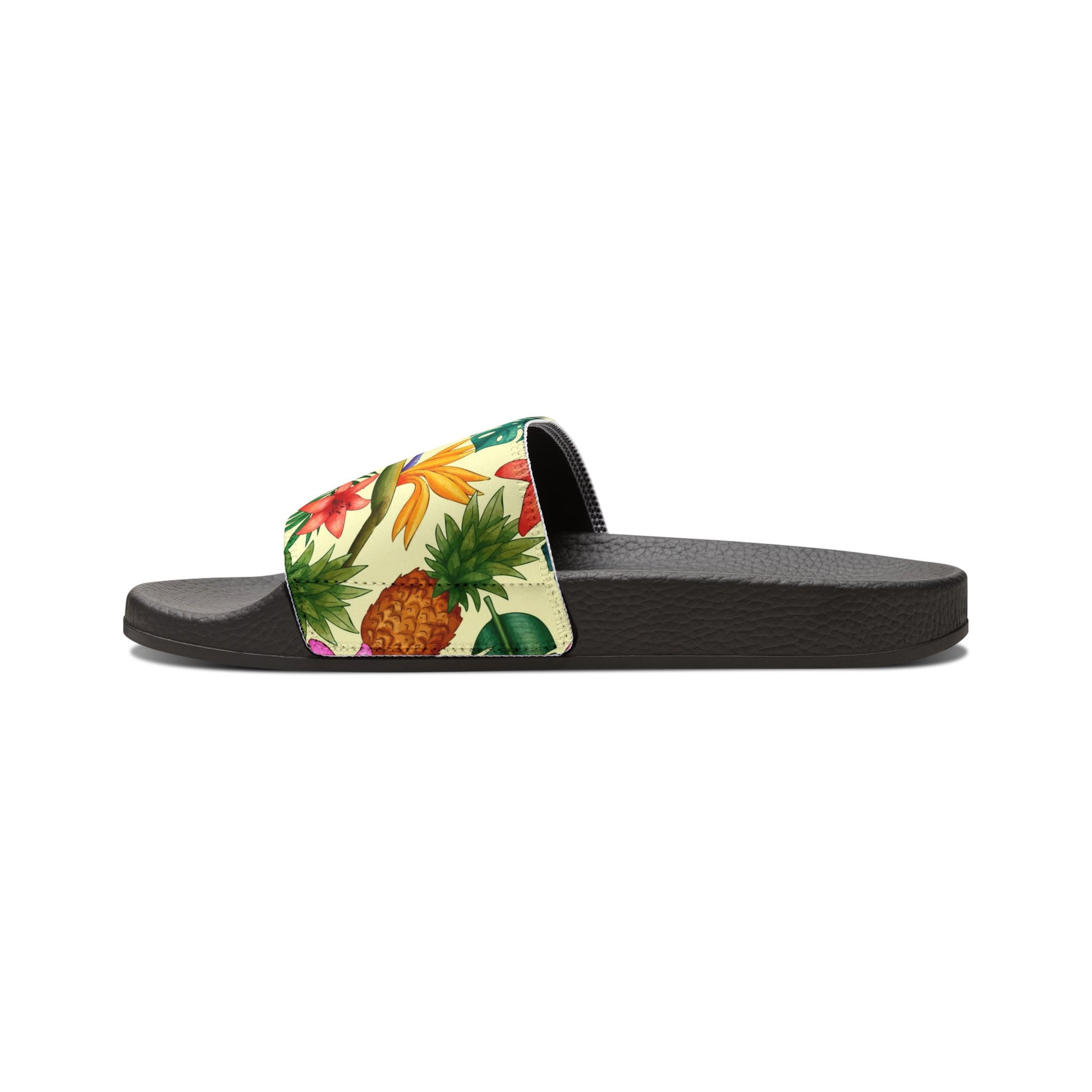 "Pineapple Infused" Men's Beach Sandals - Island Vibes For Life