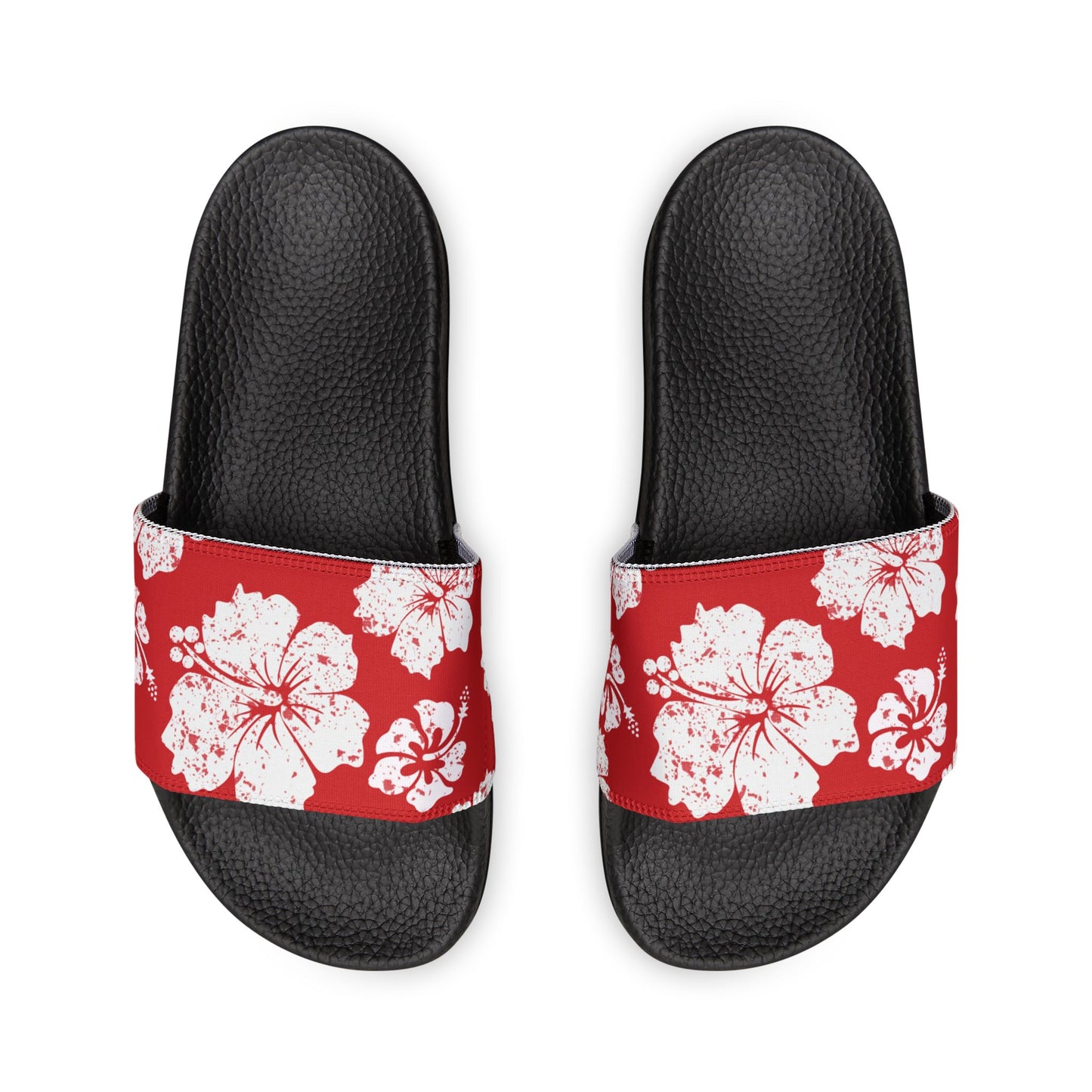 "Hibiscus Hues" Women's Beach Sandals - Island Vibes For Life