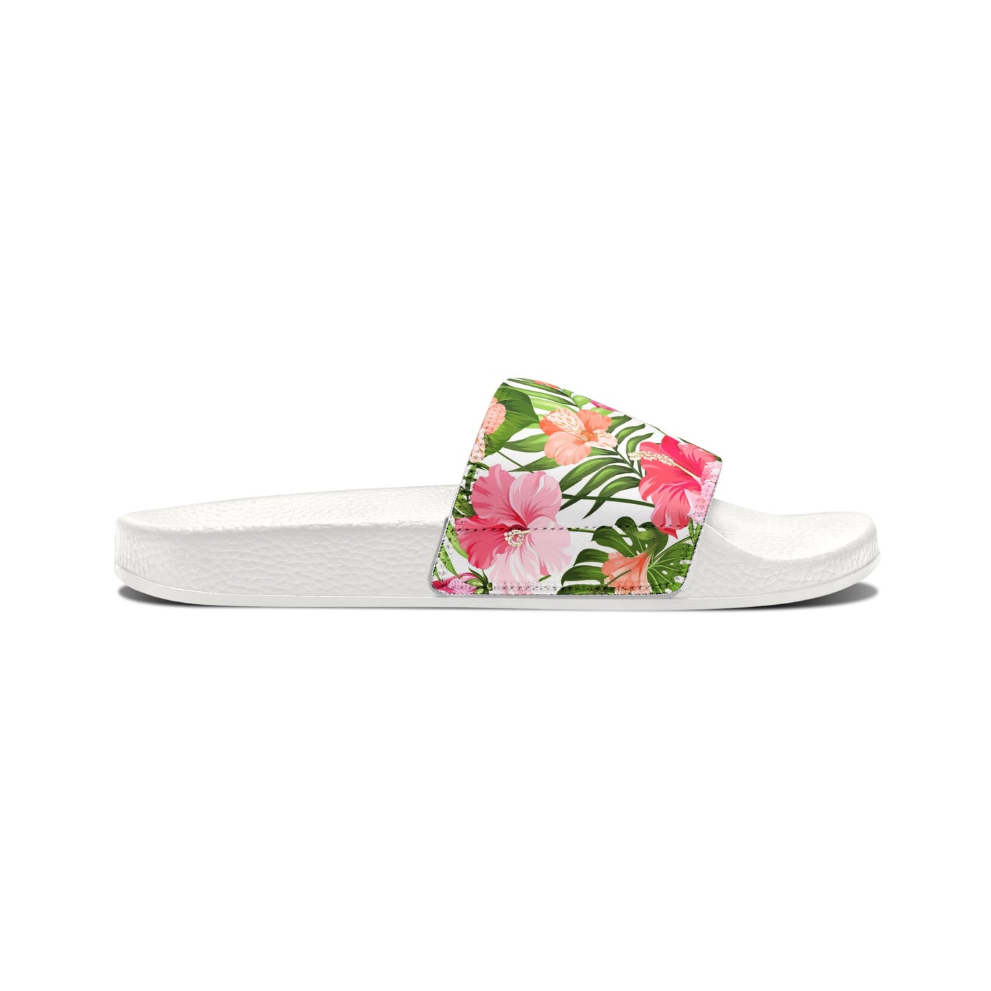 "Blooming Hibiscus" Men's Beach Sandals - Island Vibes For Life