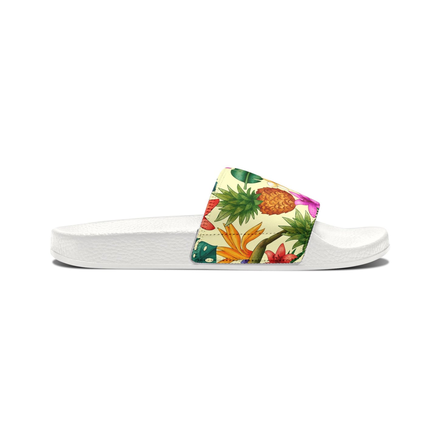 "Pineapple Infused" Men's Beach Sandals - Island Vibes For Life