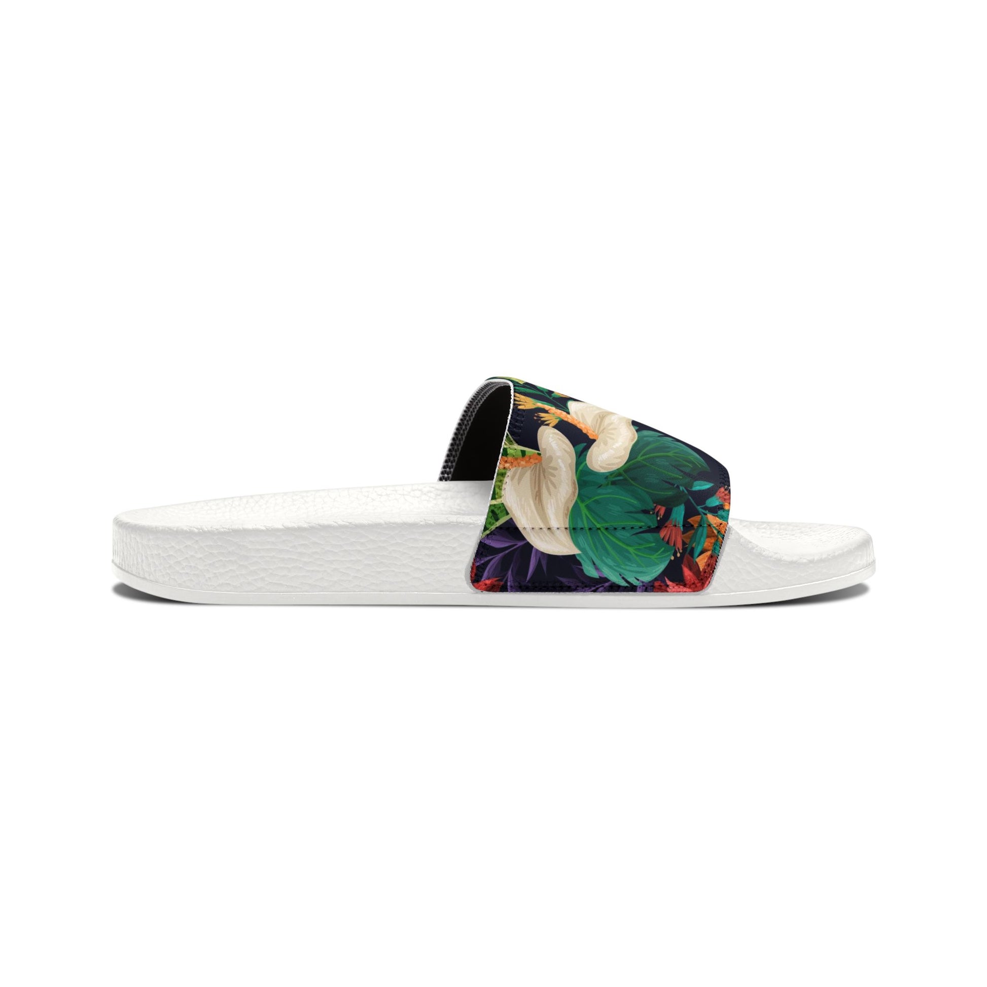 "Nocturnal Blooms" Women's Beach Sandals - Island Vibes For Life