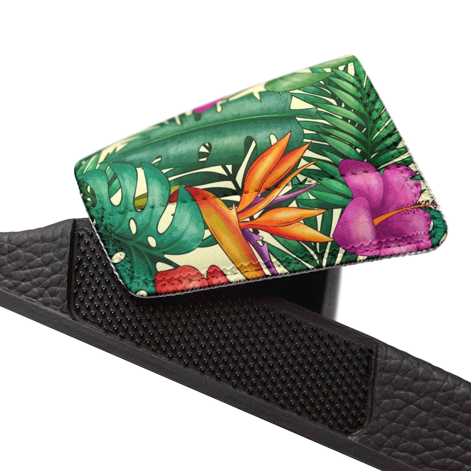 "Bird of Paradise Delight"  Women's Beach Sandals - Island Vibes For Life