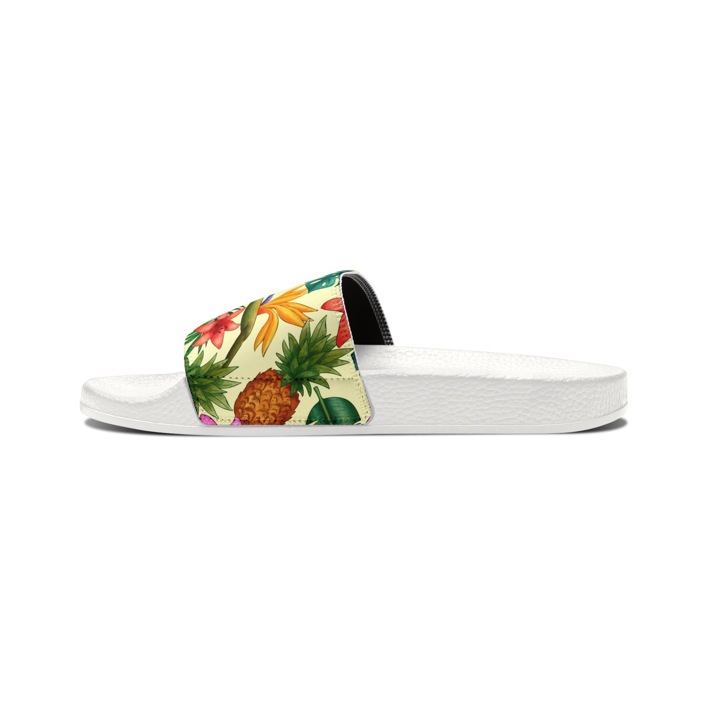 "Pineapple Infused" Men's Beach Sandals - Island Vibes For Life