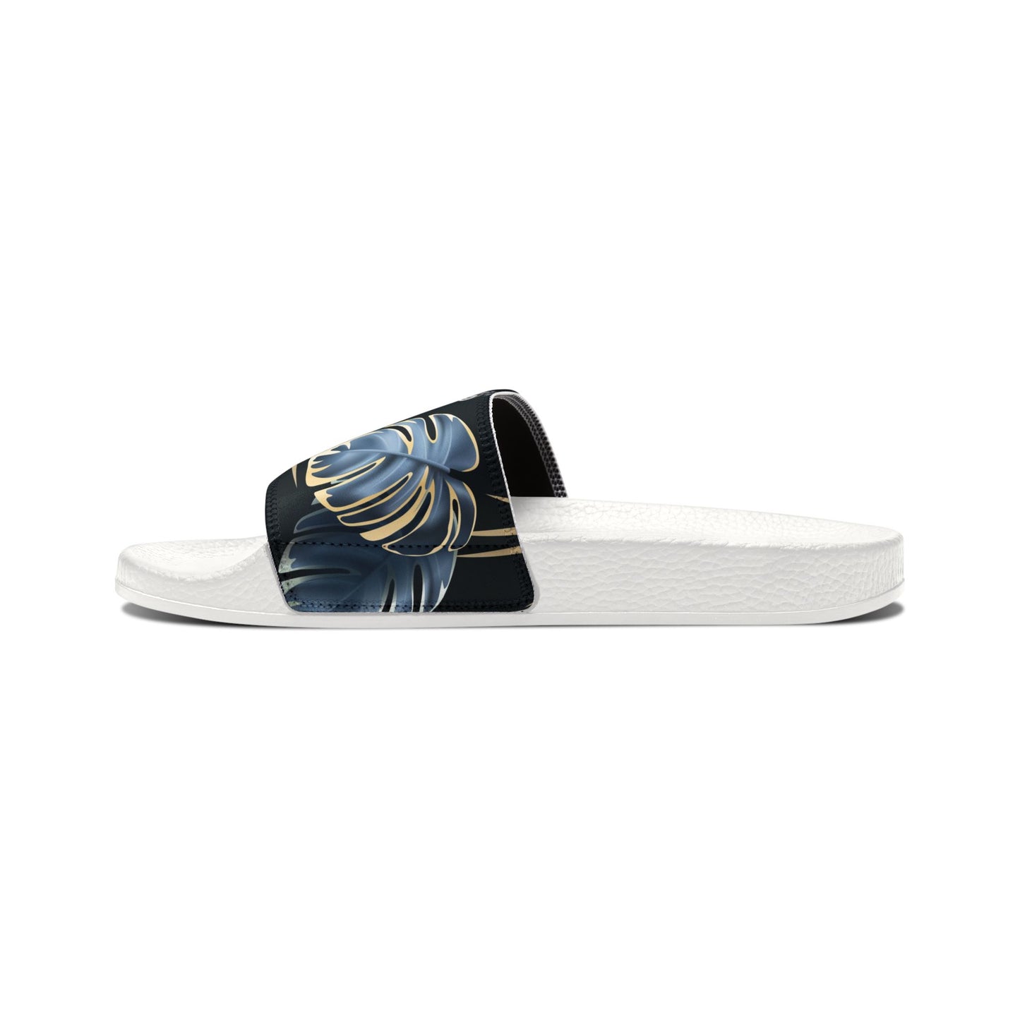 "Paradise Palms at Midnight" Women's Beach Sandals - Island Vibes For Life