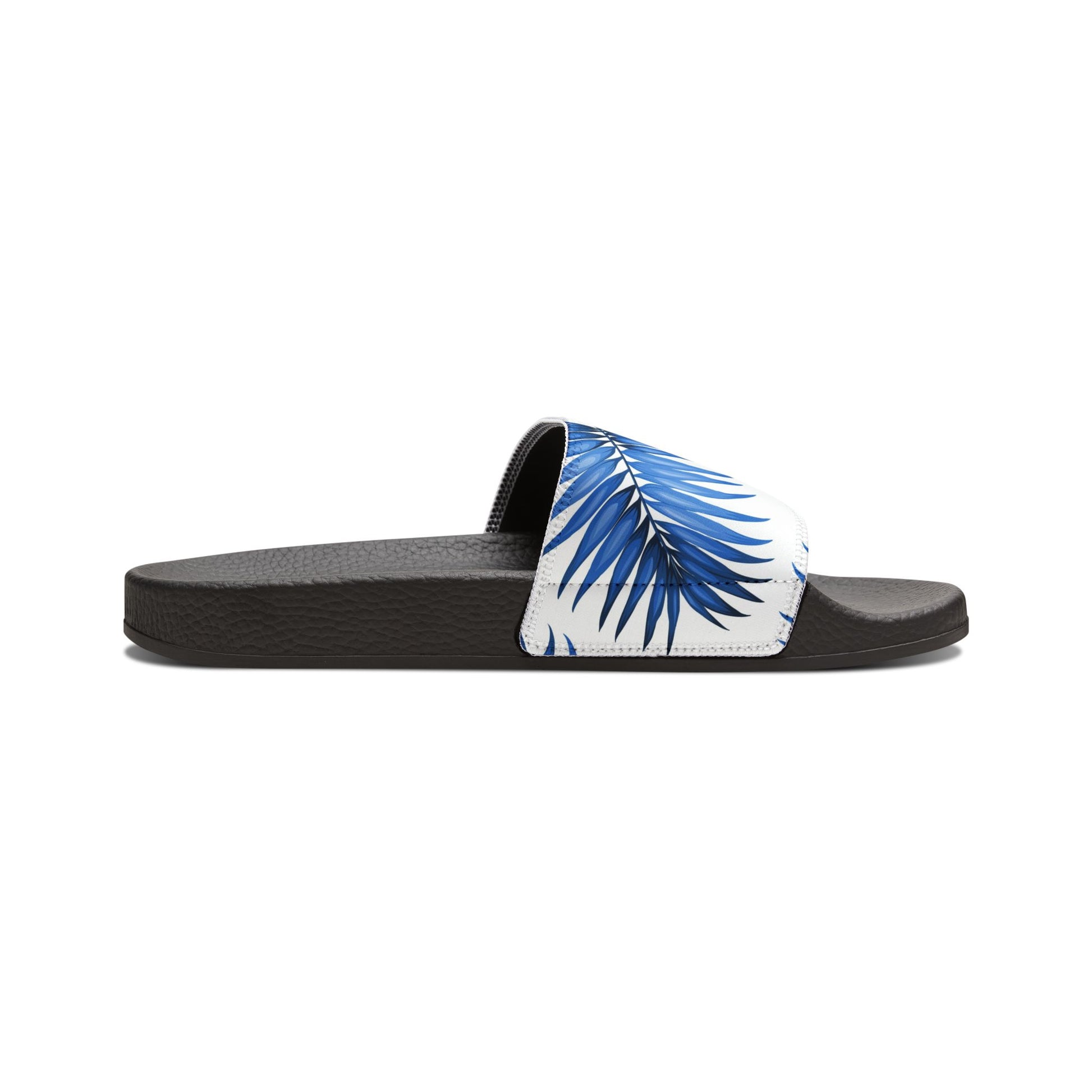"Sapphire Palm Serenity" Women's Beach Sandals - Island Vibes For Life