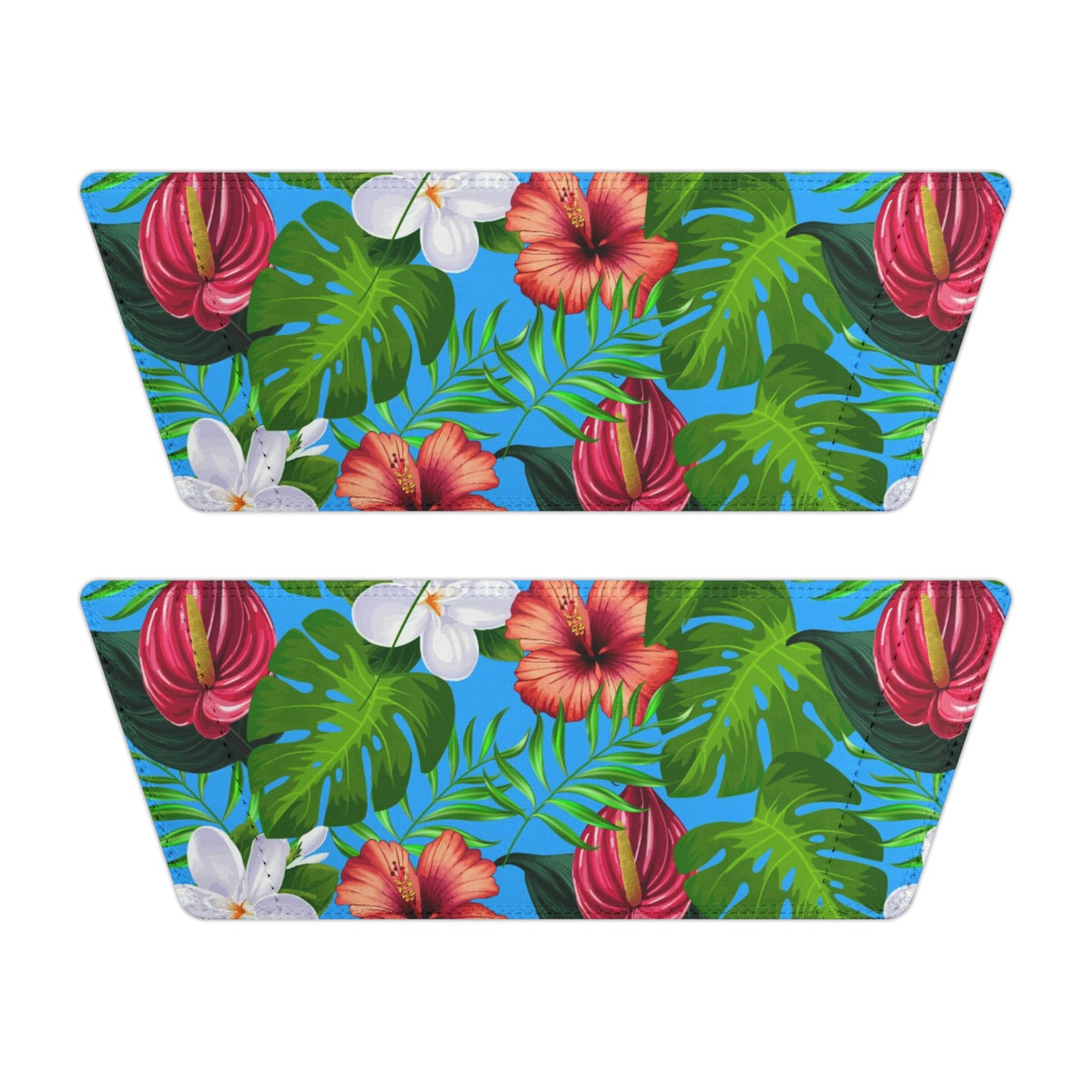 "Jungle Odyssey Hues: Rainforest Expedition" Men's Beach Sandals - Island Vibes For Life