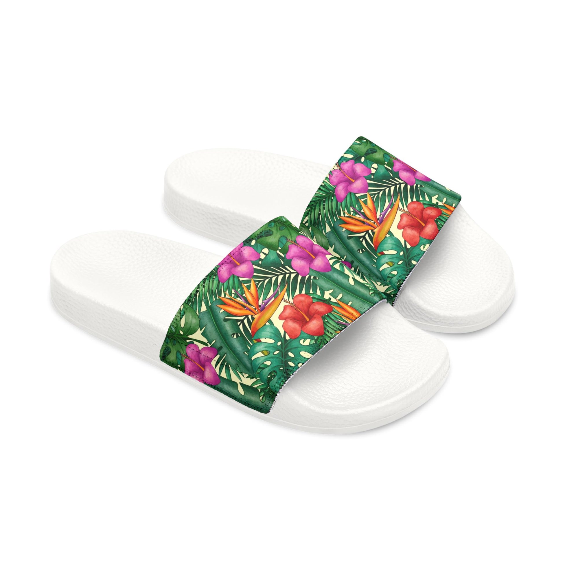 "Bird of Paradise Delight"  Women's Beach Sandals - Island Vibes For Life